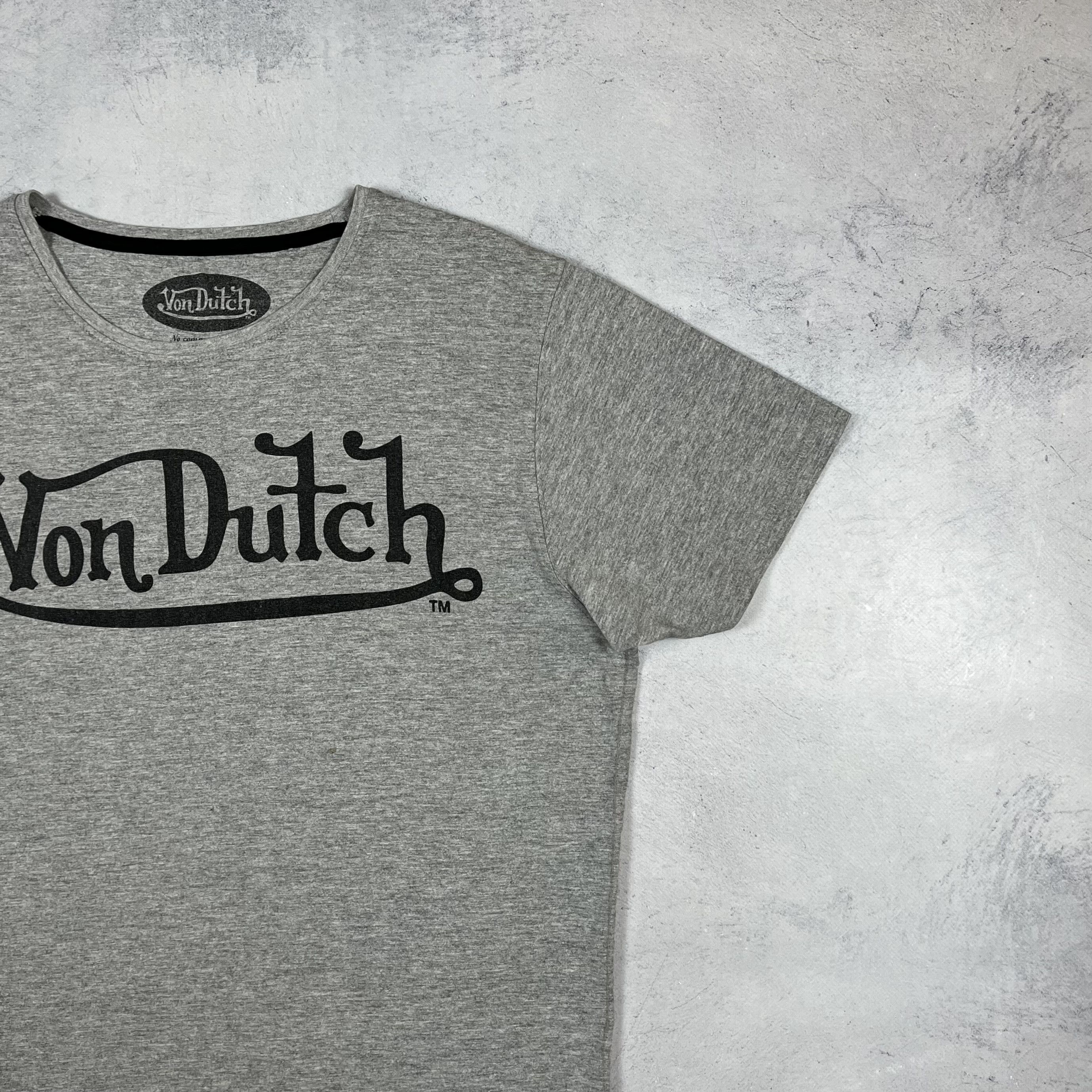 Von Dutch Vintage Von Dutch Y2K Big Logo T Shirt 00’s Size US L / EU 52-54 / 3 - 3 Thumbnail