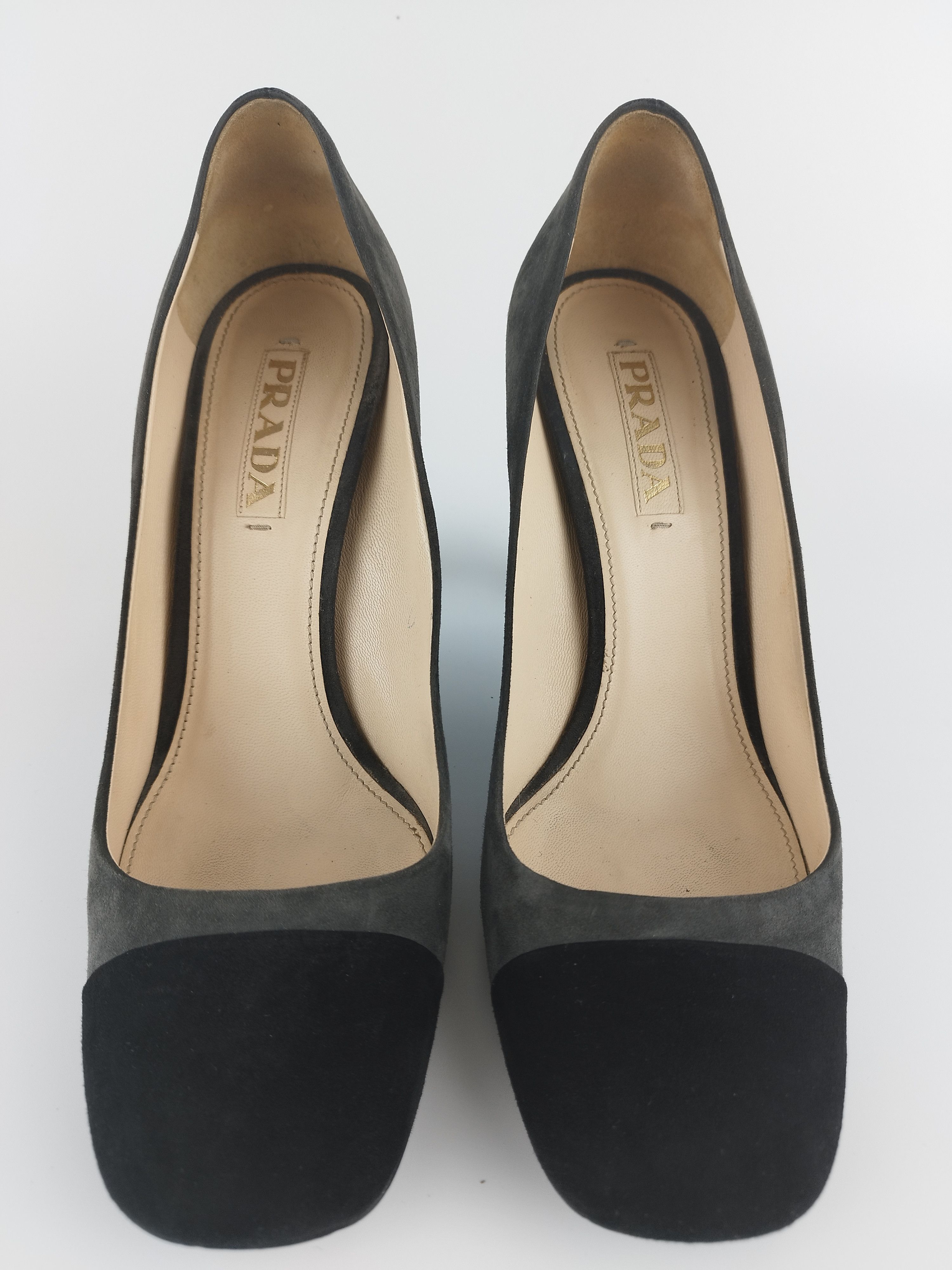Prada Prada Suede two color high heels pumps Size US 6.5 / EU 39-40 - 6 Thumbnail