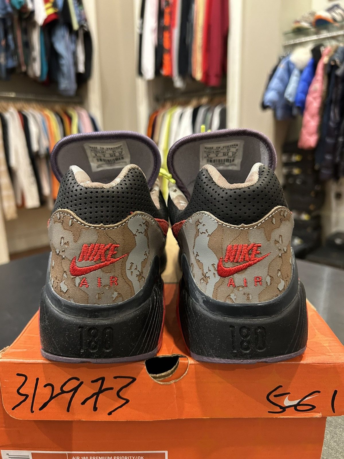 Nike Nike Air Max 180 Opium Size US 9 / EU 42 - 3 Thumbnail