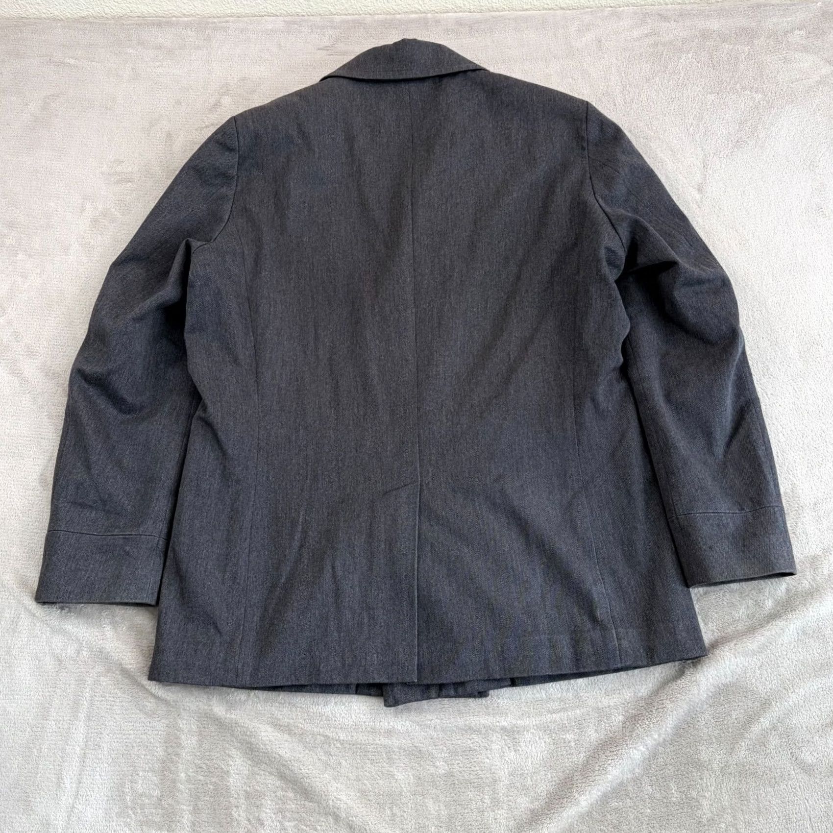 Banana Republic Banana Republic Pea Coat Jacket in Grey Wool Blend Men XL Size US XL / EU 56 / 4 - 6 Thumbnail