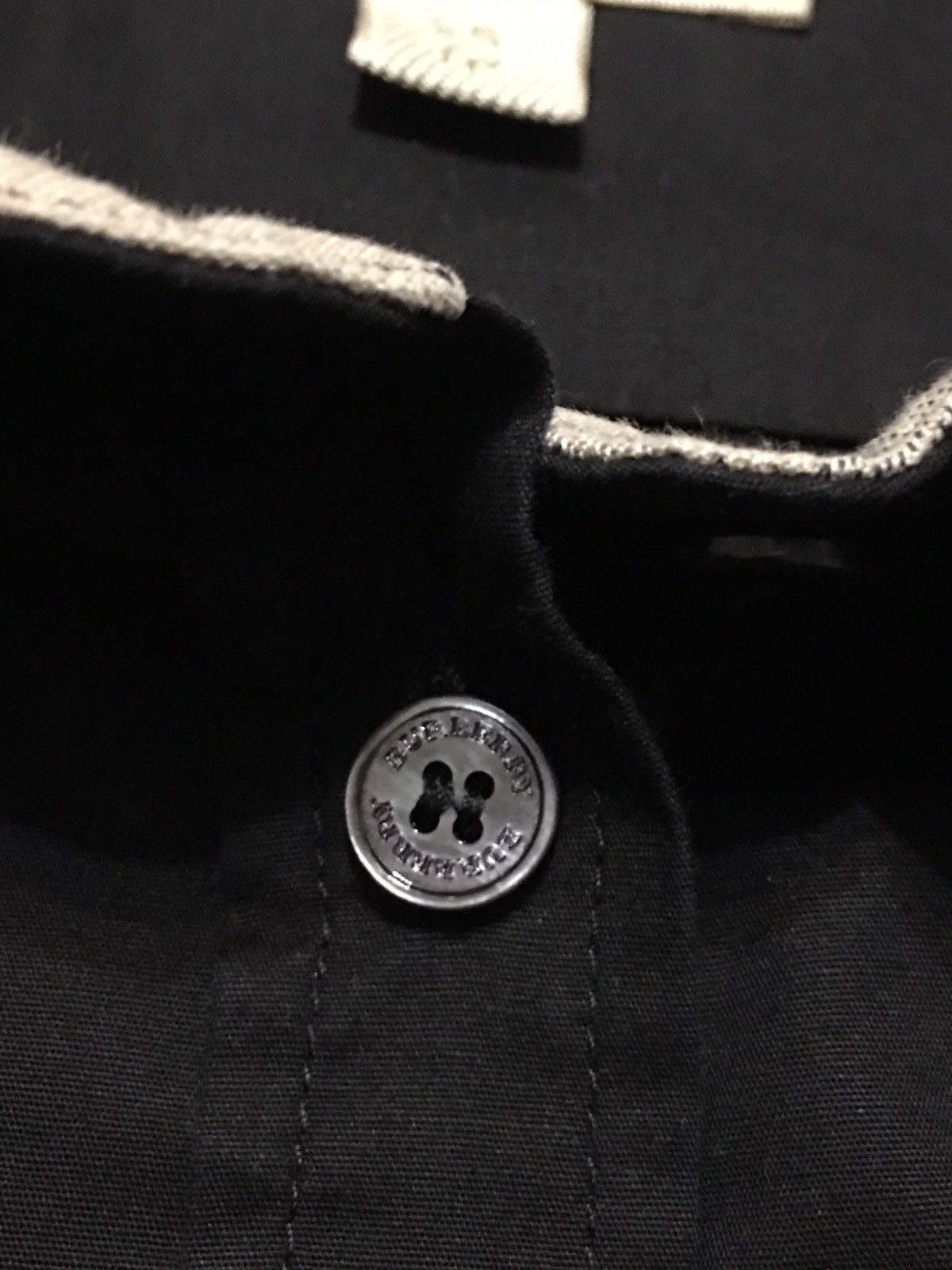 Burberry BURBERRY BRIT Black Cotton Shirt Size XS Size XS / US 0-2 / IT 36-38 - 8 Thumbnail