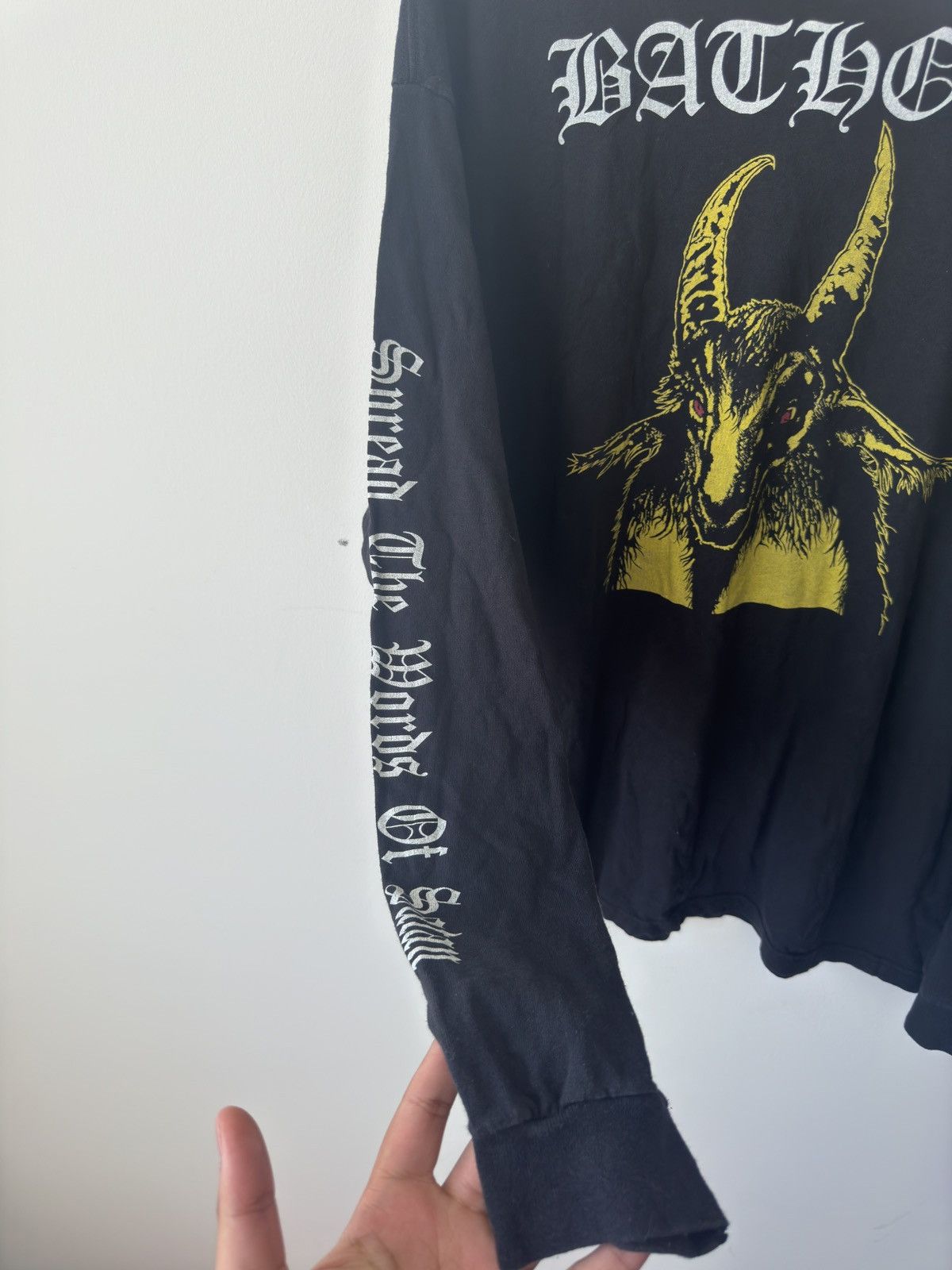 Band Tees × Vintage OG Bathory Long Sleeve Tee Size US XL / EU 56 / 4 - 2 Thumbnail
