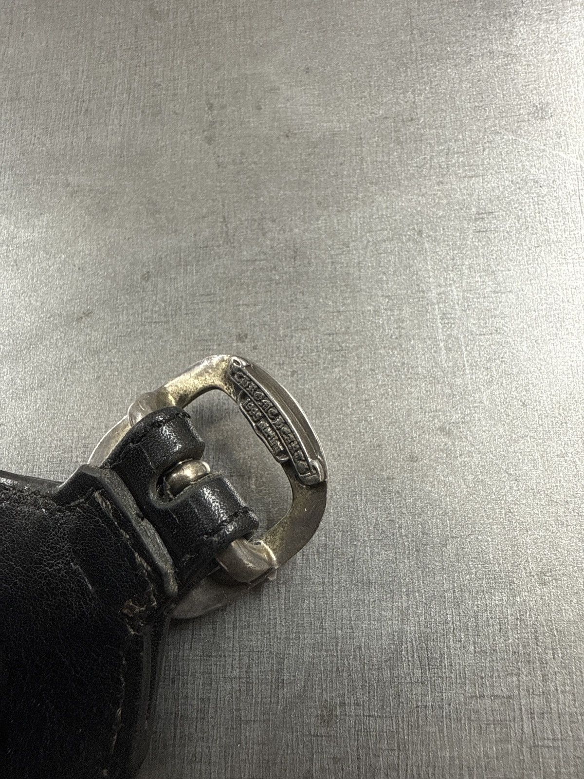 Chrome Hearts CHROME HEARTS LEATHER GUNSLINGER BRACELET Size ONE SIZE - 5 Thumbnail