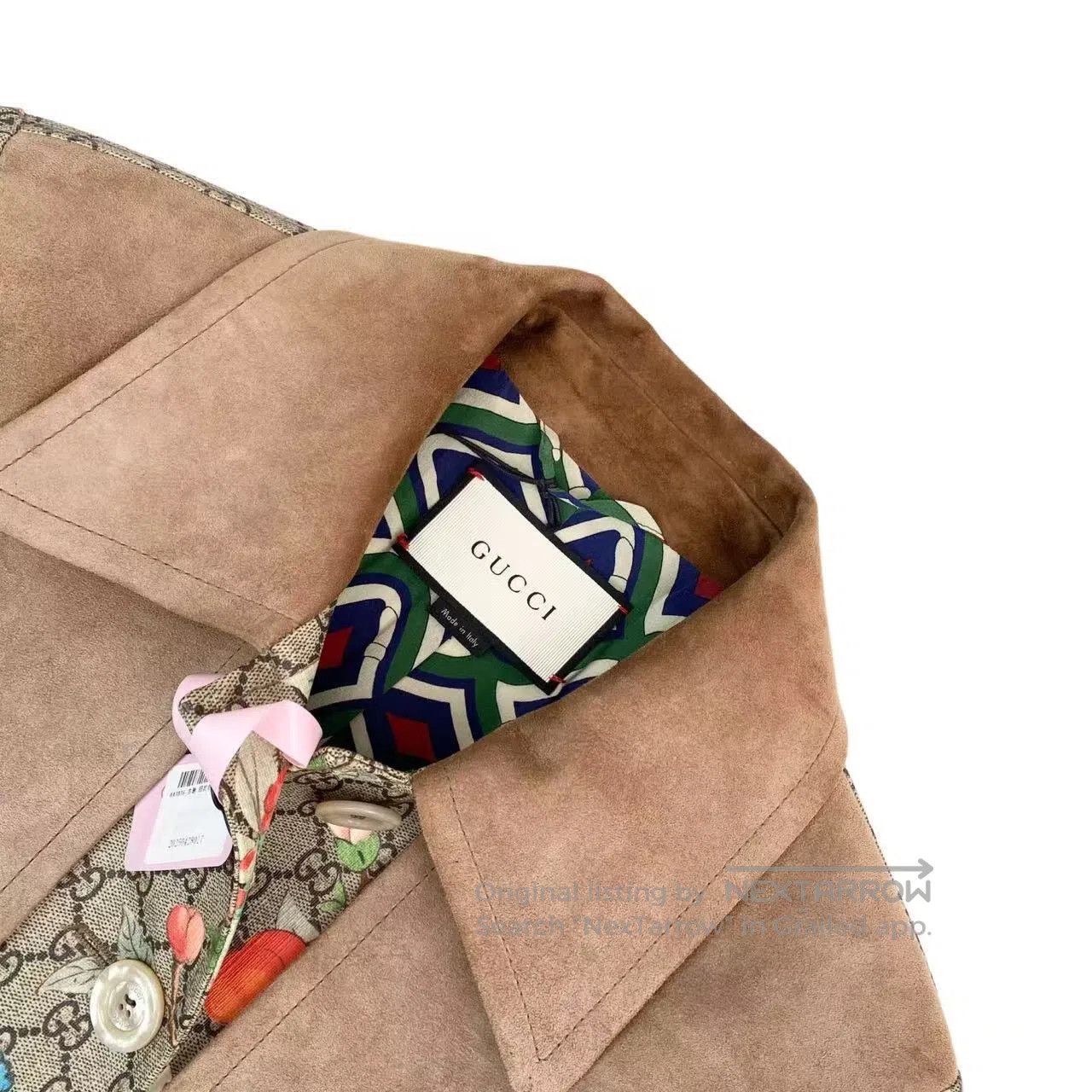 Gucci Guicci Belt double G full print coat| Size S / US 4 / IT 40 - 3 Thumbnail