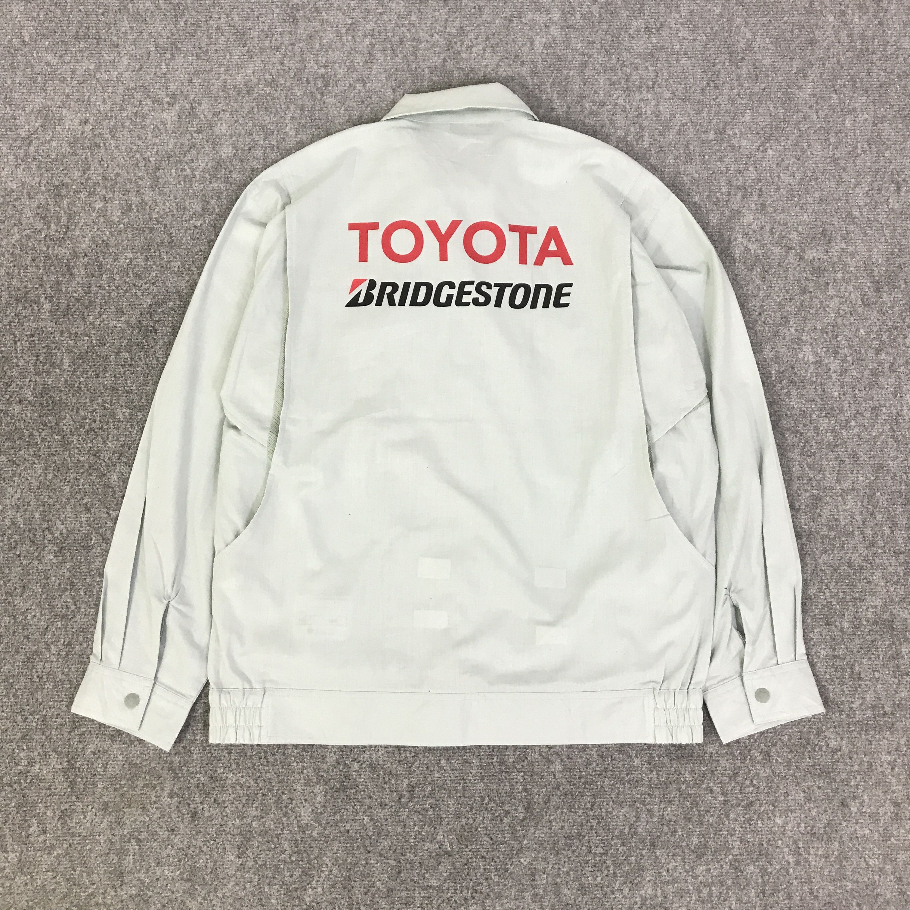 Japanese Brand TOYOTA RACING JACKET K94B19 Size US L / EU 52-54 / 3 - 1 Thumbnail