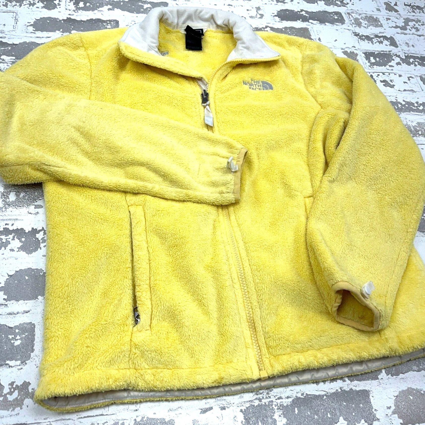 The North Face The North Face Jacket Women M Yellow Fleece Interchange All Seasons Full Zip Zip Pockets Logo Embroidered Regular Womens Size M / US 6-8 / IT 42-44 - 5 Thumbnail