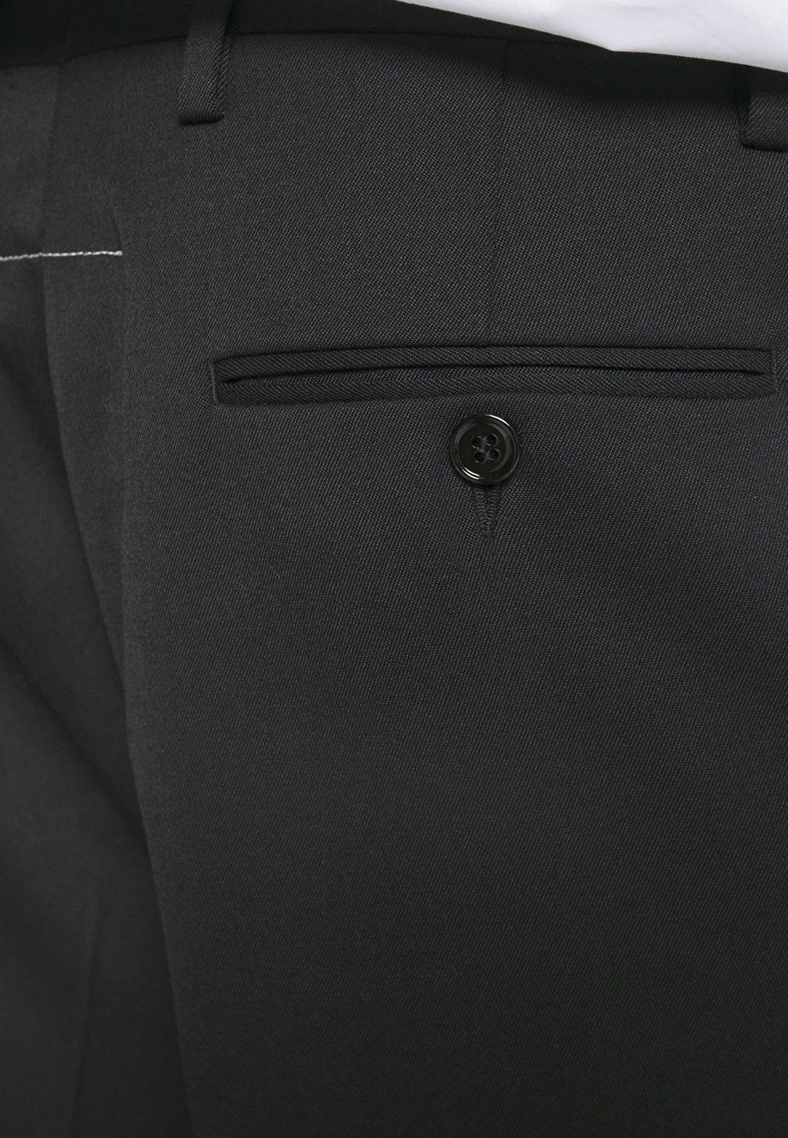 Maison Margiela !DS! SS23 Maison Margiela Reconstructed Black Casual Pants Size US 30 / EU 46 - 9 Thumbnail
