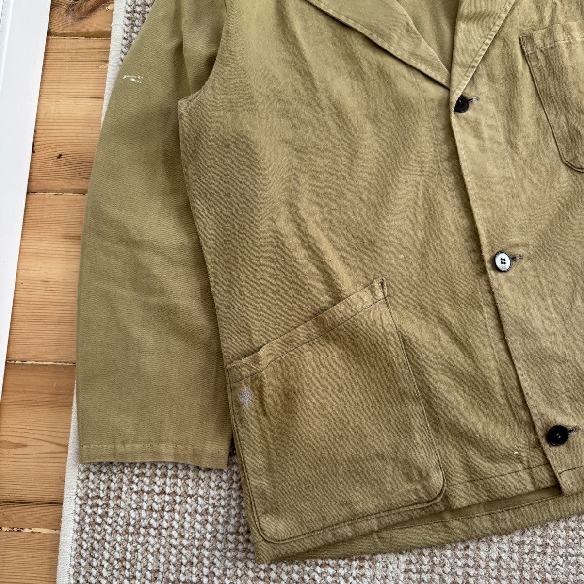 Vintage French vintage distressed chore works jacket Size US M / EU 48-50 / 2 - 5 Thumbnail