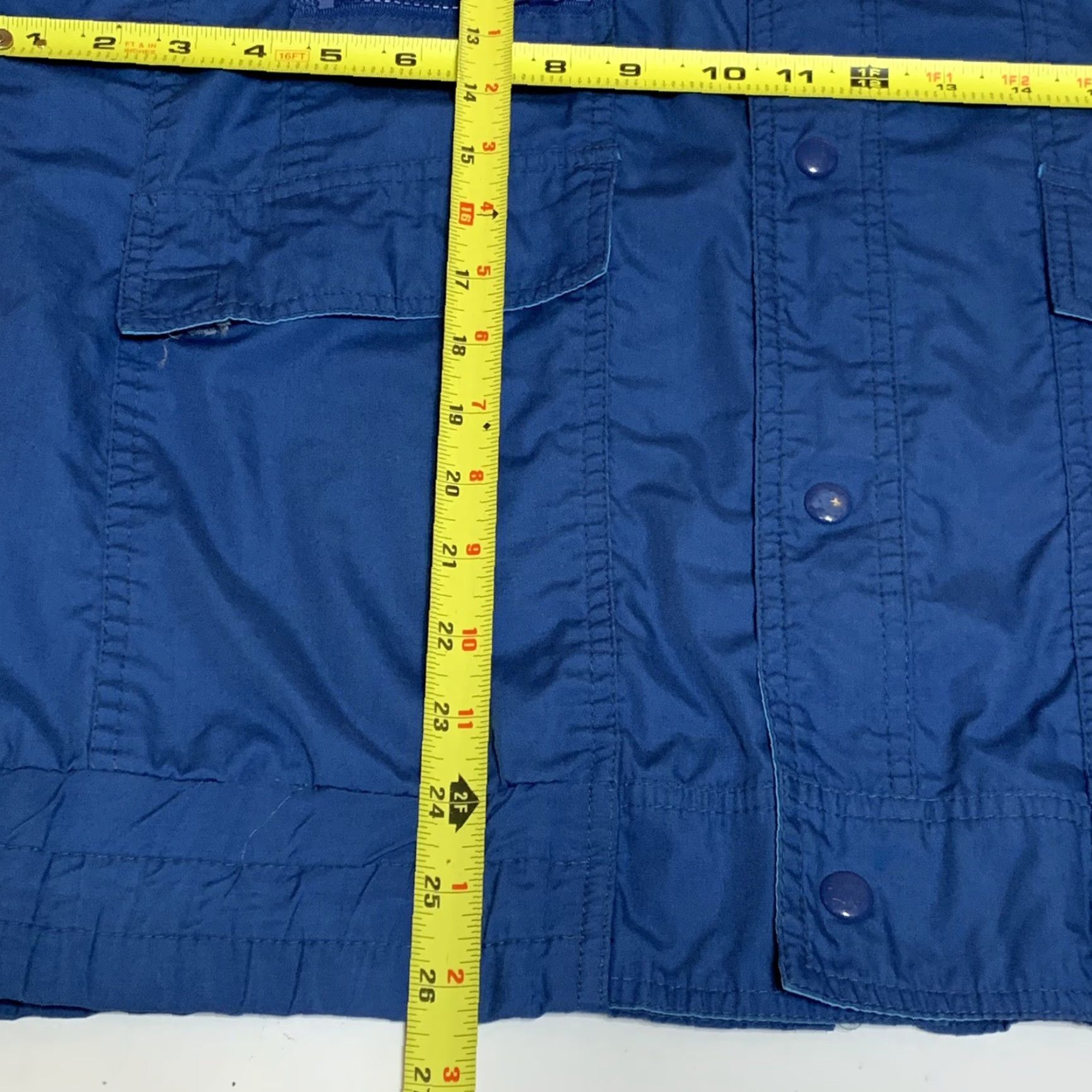 Ford VINTAGE Ford Mustang Mens Medium Blue Full Zip Jacket Embroidered Mustang Logo Size US M / EU 48-50 / 2 - 4 Thumbnail