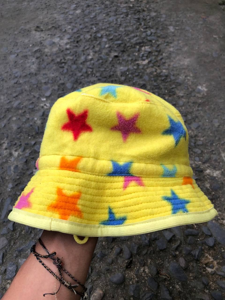 Angel Blue Angel Blue Reversibel Star Bucket Hat Size ONE SIZE - 5 Thumbnail