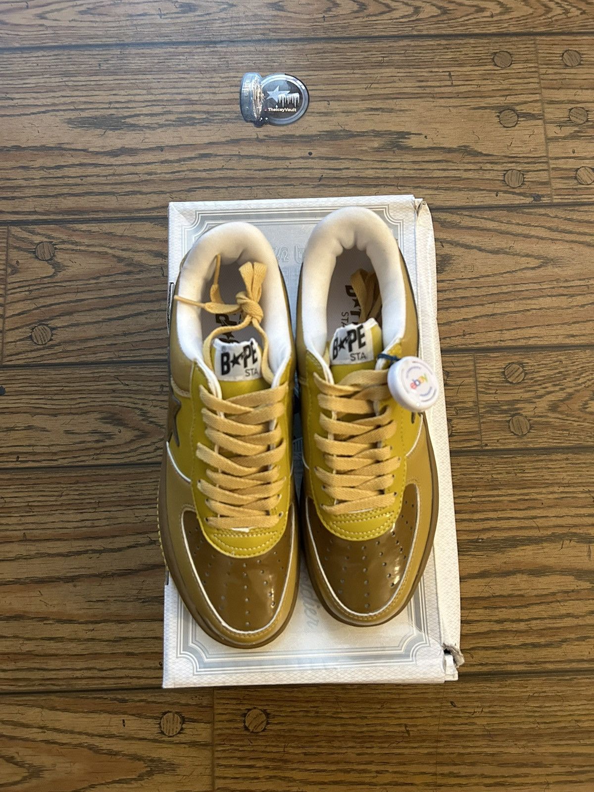 Bape Bape Gold Members Exclusive Bapestas NEW Size US 9 / EU 42 - 6 Thumbnail