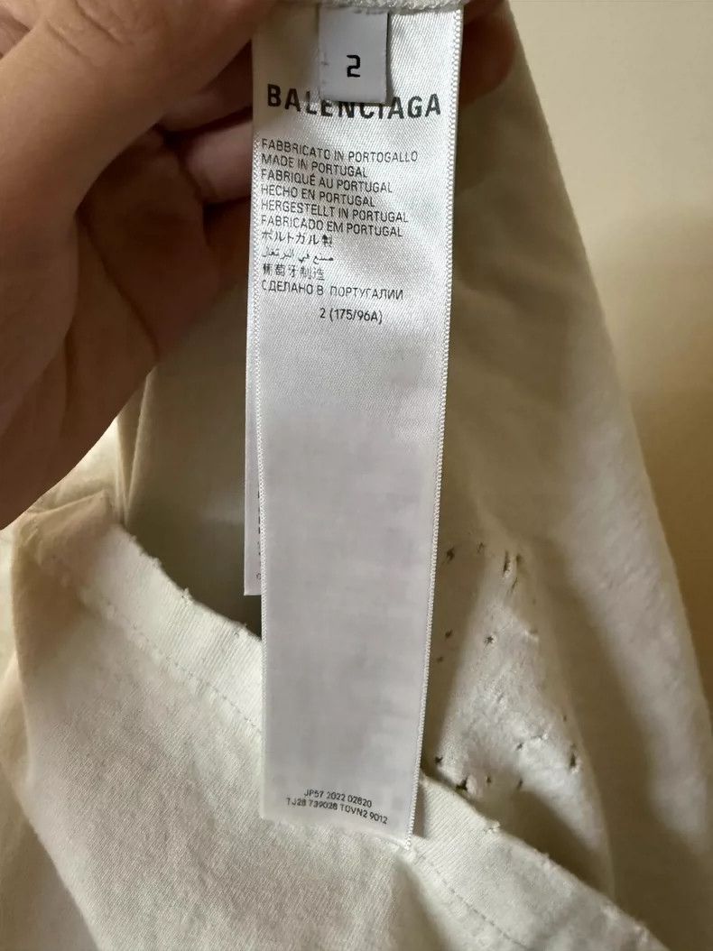 Balenciaga Balenciaga White Manchester United Made Old Short Sleeve 25 Size US M / EU 48-50 / 2 - 4 Thumbnail