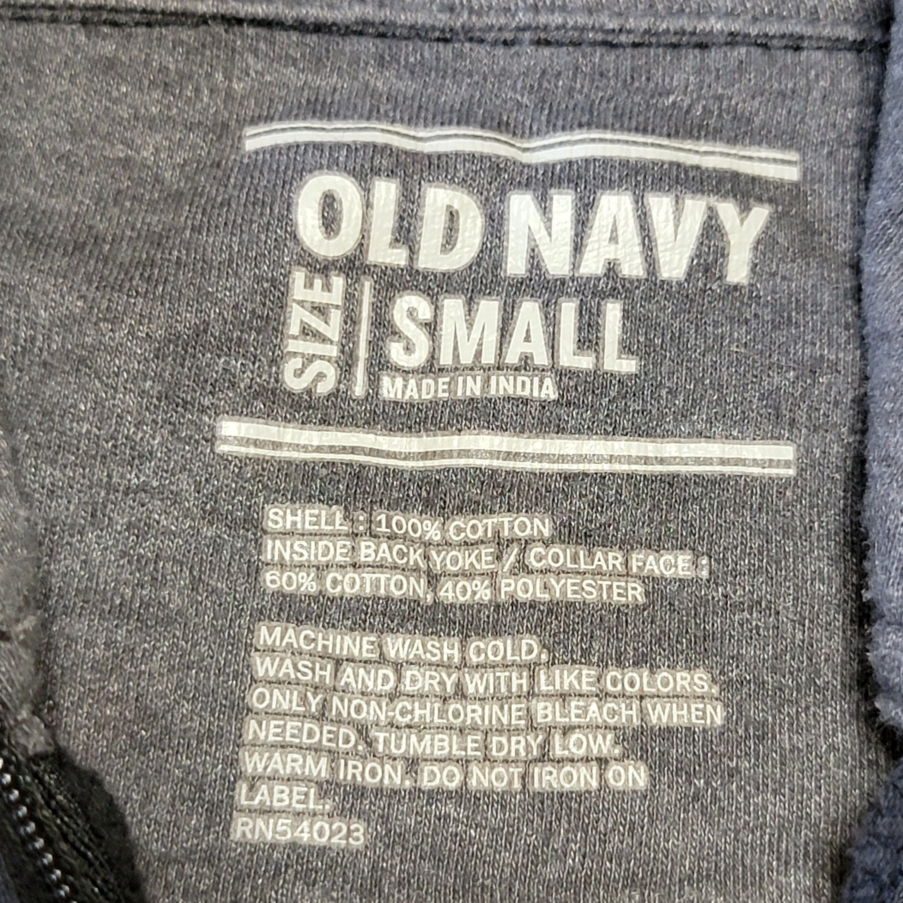 Old Navy Old Navy LS Black Quarter Zip Unisex Pullover - Size Small Size US S / EU 44-46 / 1 - 4 Thumbnail