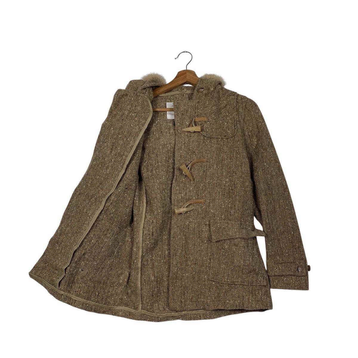 Fidelity FIDELITY By Gerald & Steward Wool Hooded Jacket #2316-C103 Size XS / US 0-2 / IT 36-38 - 10 Thumbnail