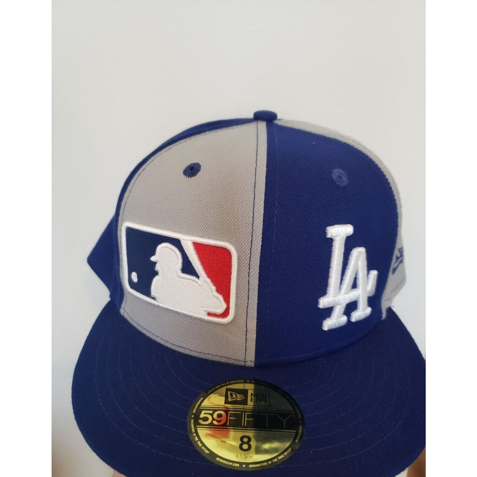 New Era Los Angeles Dodgers Hat Cap Double Logo Size 8 5950 New Era Size ONE SIZE - 1 Thumbnail