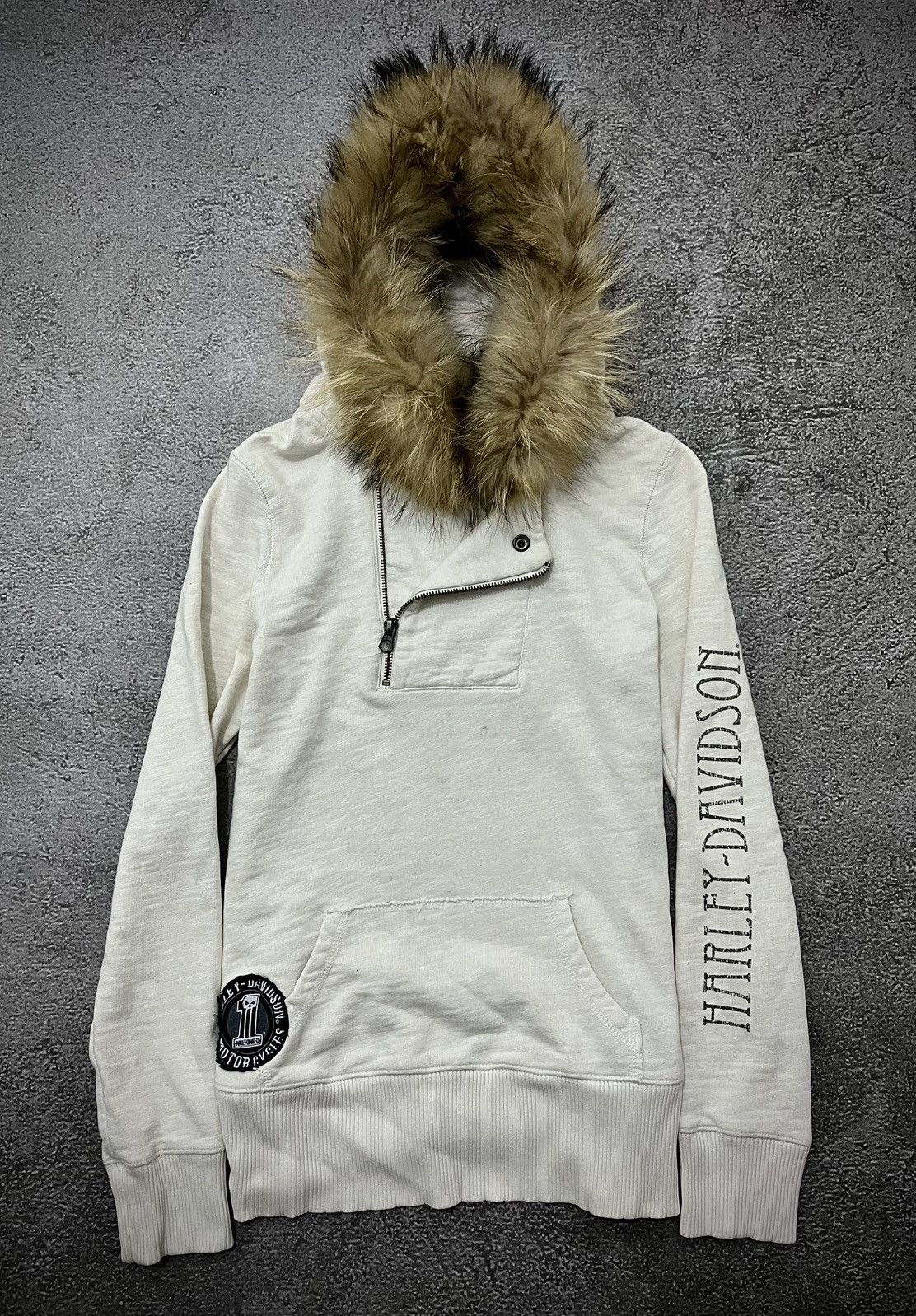 Harley Davidson 2000s Harley Davidson Fur Hoodie LGB Style Size US M / EU 48-50 / 2 - 1 Thumbnail