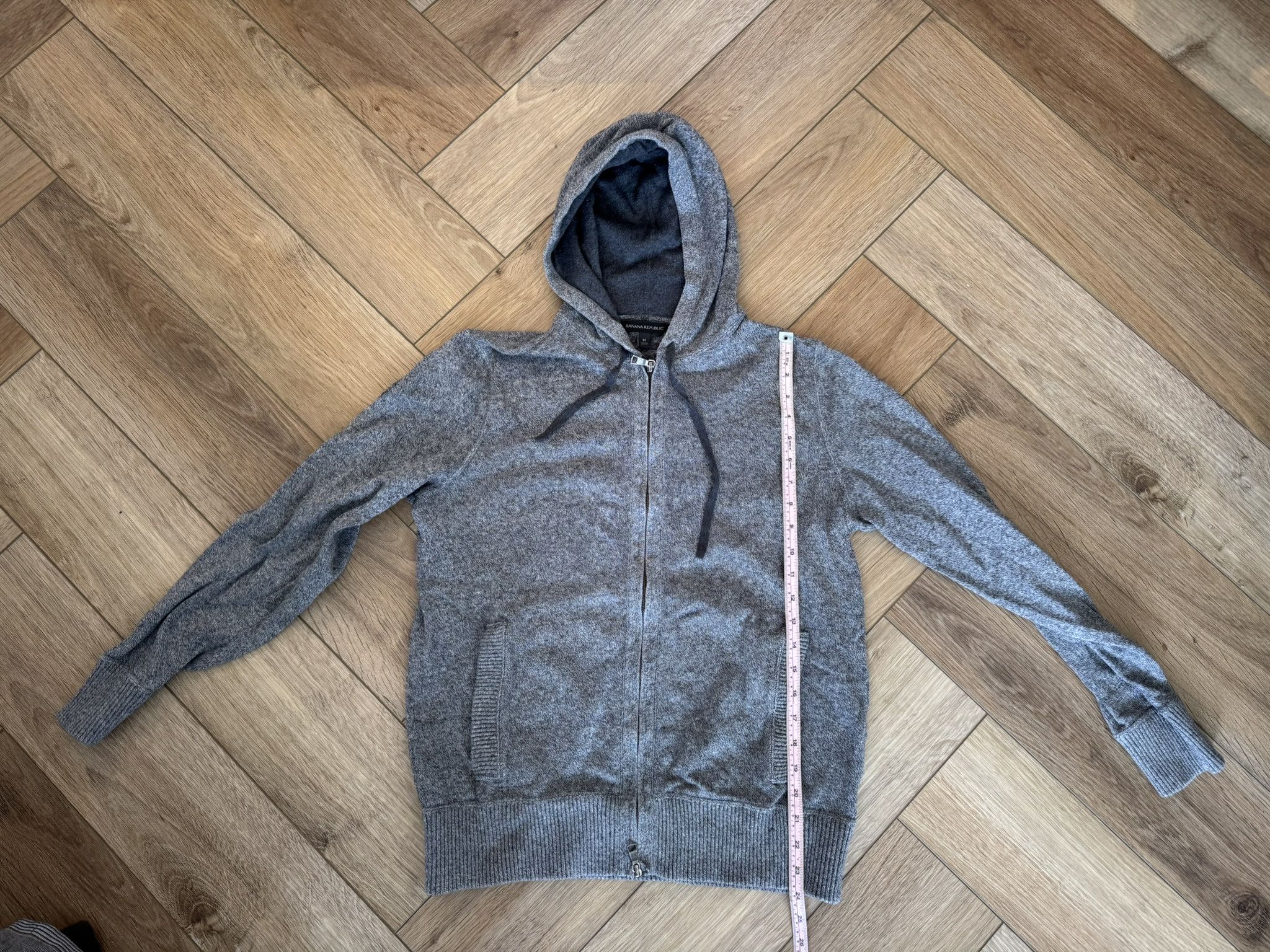 Banana Republic Grey zip up hoodie Size US M / EU 48-50 / 2 - 1 Thumbnail