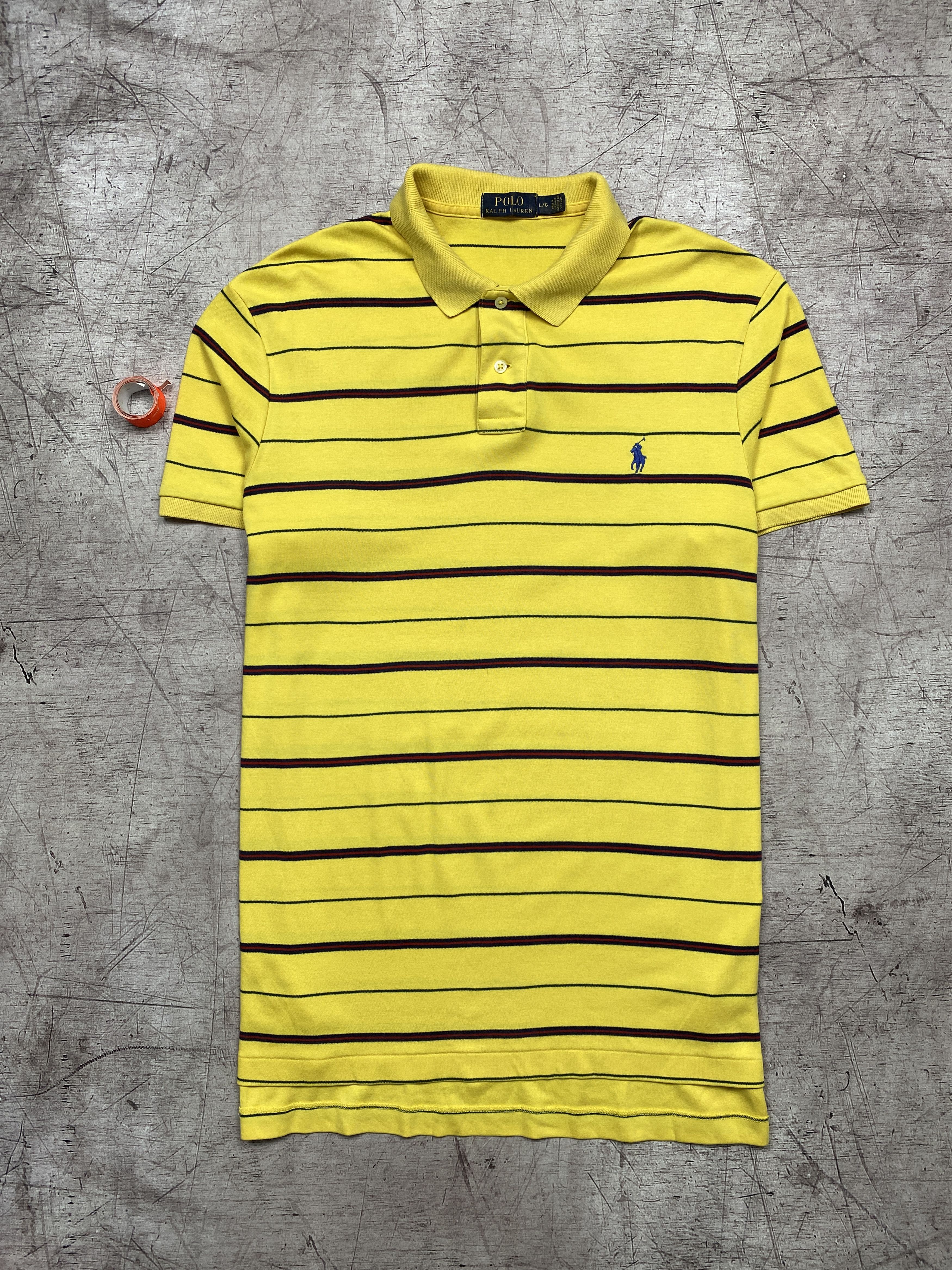 Polo Ralph Lauren × Ralph Lauren Polo Ralph Lauren Vintage Mens Polo Shirt Size US L / EU 52-54 / 3 - 1 Thumbnail