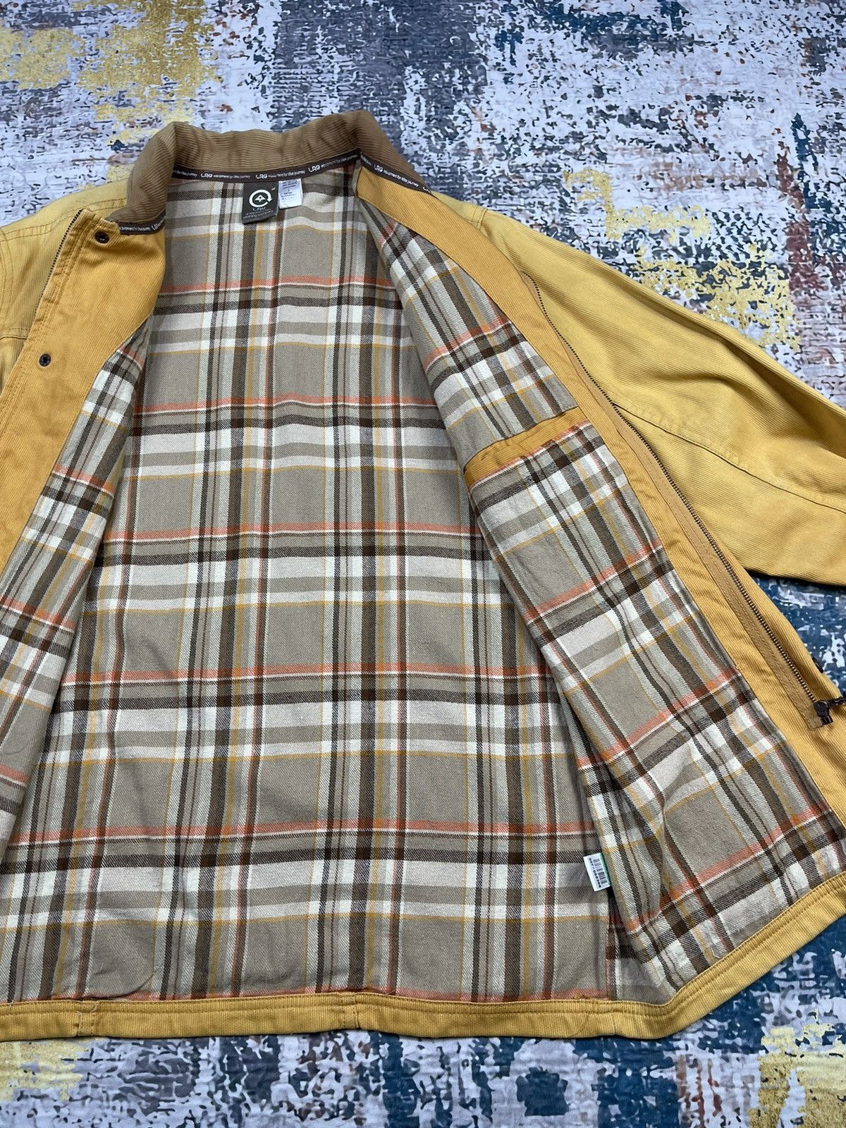 LRG LRG Rough Neck Workwear Chore Jacket Size US L / EU 52-54 / 3 - 14 Thumbnail