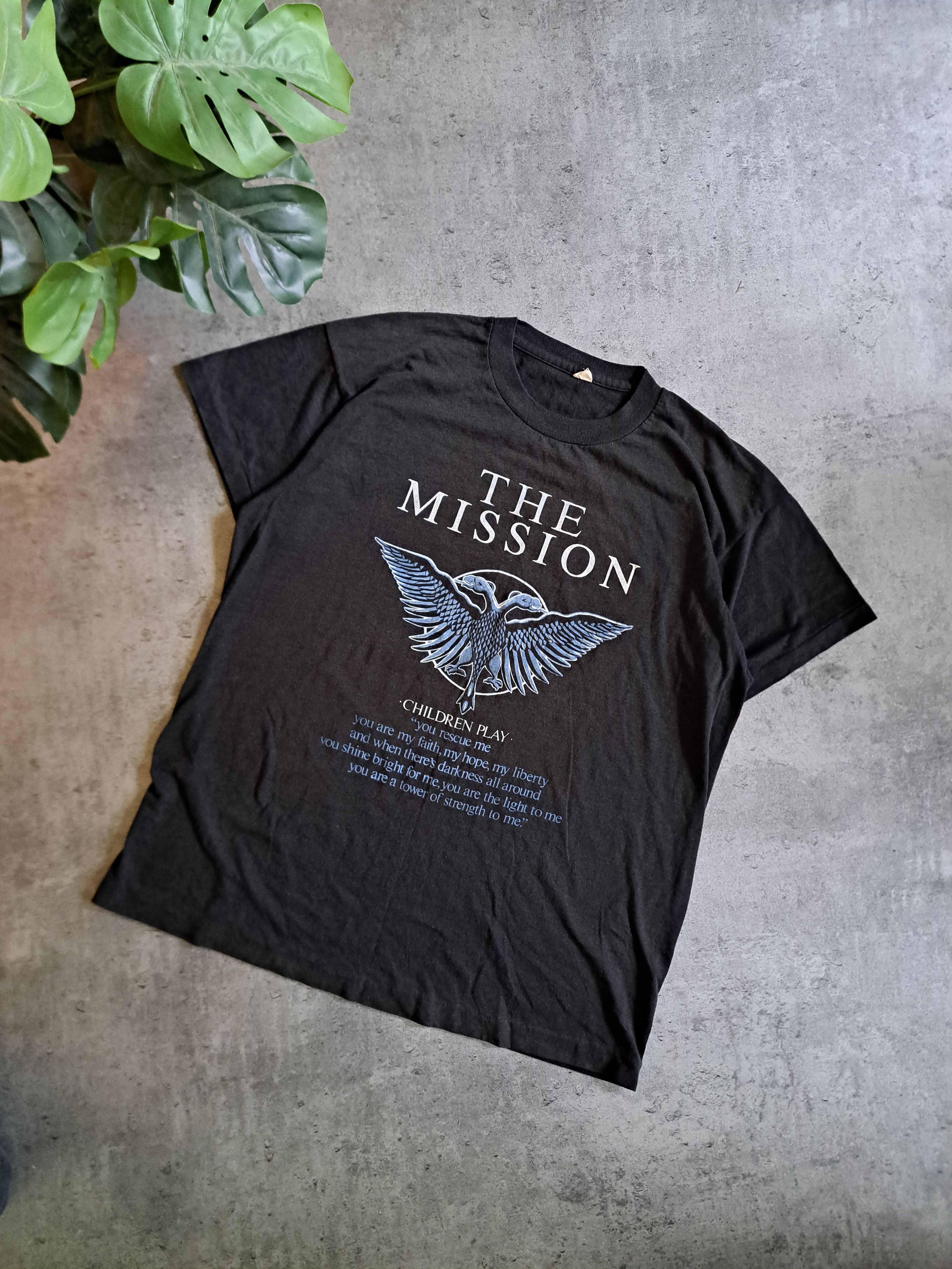 Vintage The Mission 90s screenstars t-shirt tee shirt band tees Size US XL / EU 56 / 4 - 1 Thumbnail