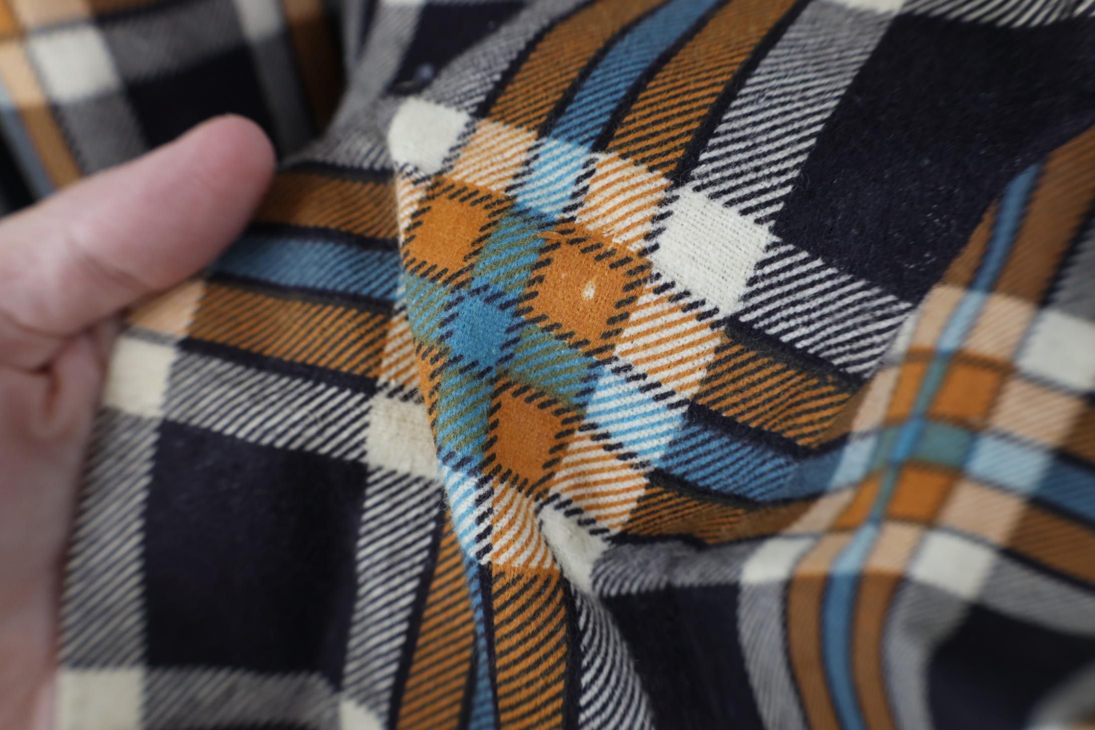 Vintage Deadstock Vintage 70s Streetwear Collared Button Shirt Plaid Size US XL / EU 56 / 4 - 4 Thumbnail