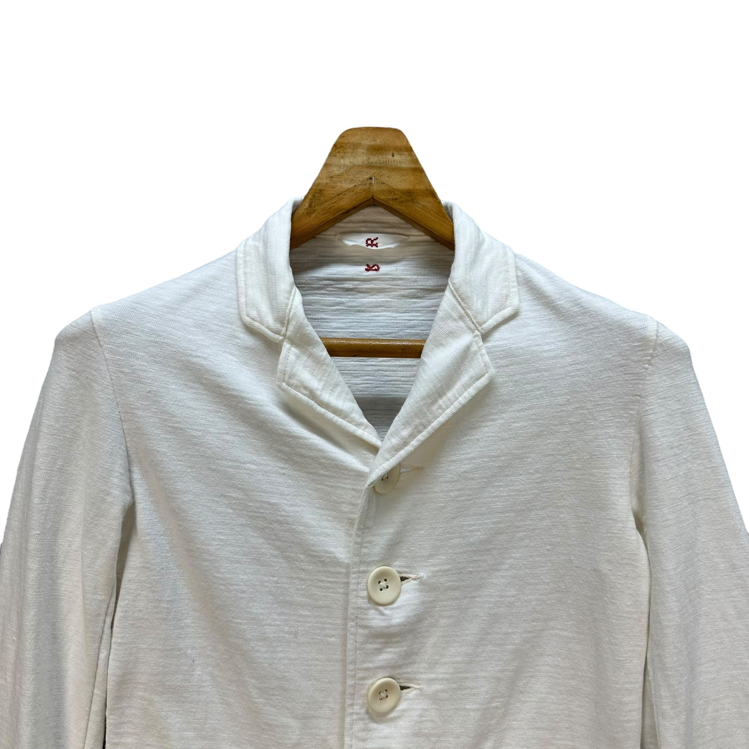45rpm 45rpm Women’s White Cardigan Shirt Jacket #80-1446 Size S / US 4 / IT 40 - 2 Thumbnail