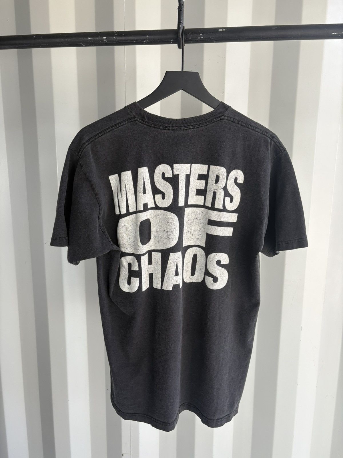 Band Tees Morbid Angel Master of Chaos Thrashed Sun Faded ERD GRUNGE Size US L / EU 52-54 / 3 - 1 Thumbnail