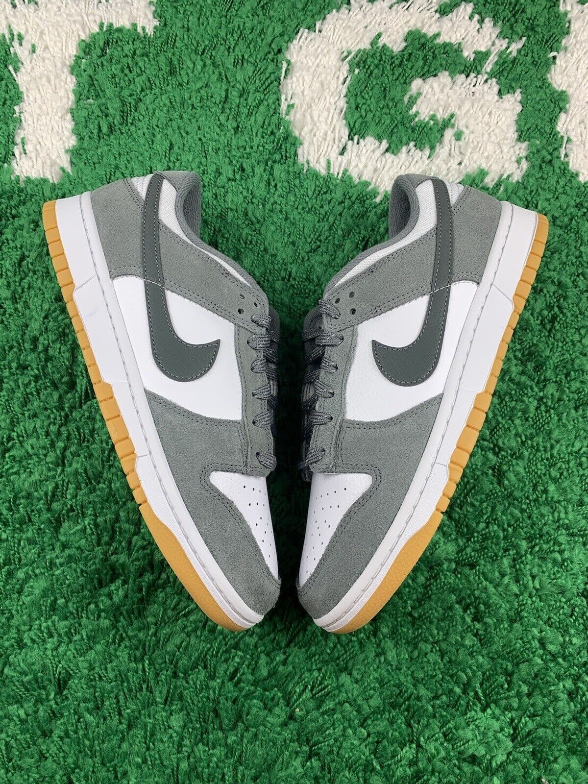 image of Nike Dunk Low Smoke Grey Gum Men’S Size 9 New Fv0389-100 Shoes, Men's