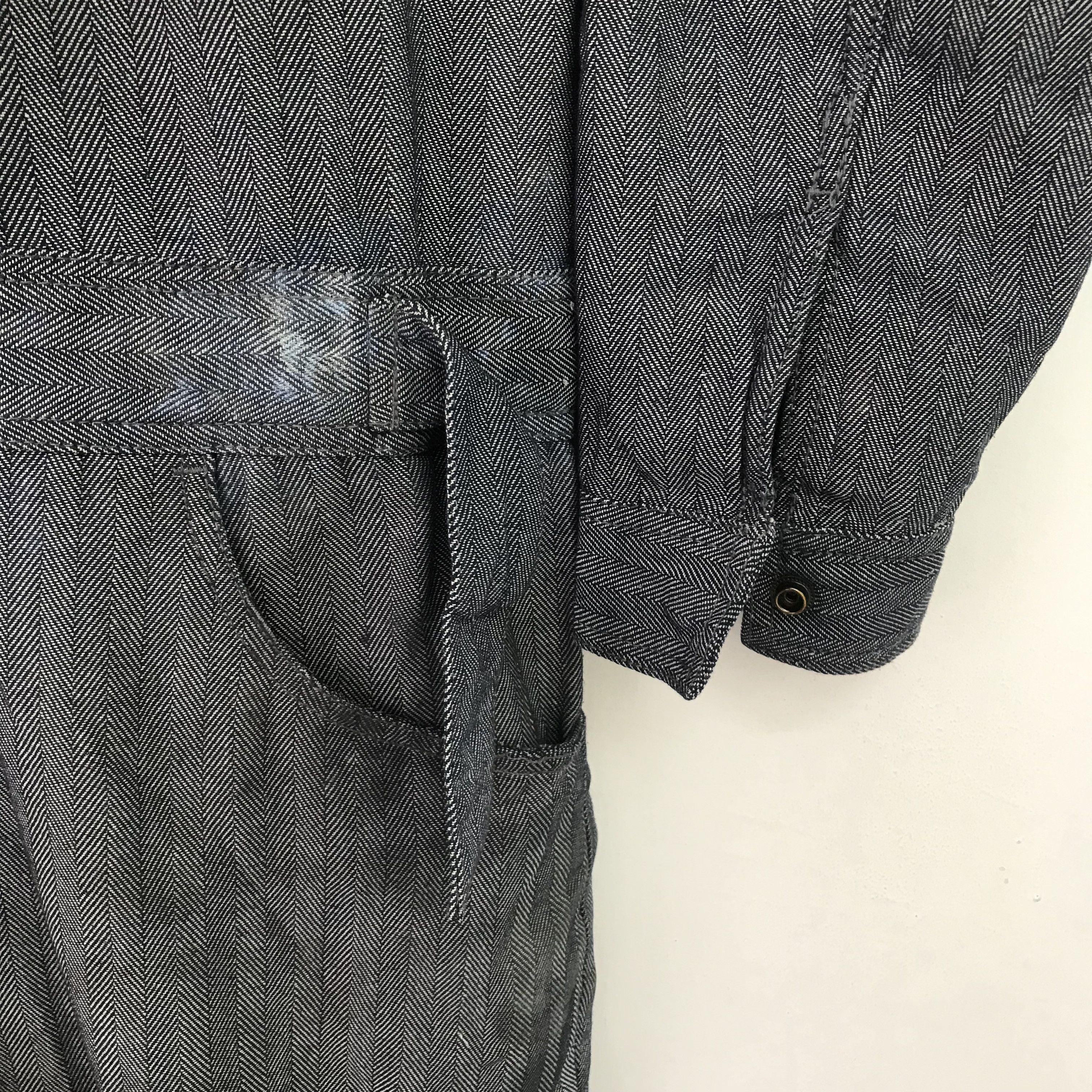 Vintage Vintage Hummer Hickory Striped Workwear Boilersuits Coverall Size US L / EU 52-54 / 3 - 4 Thumbnail