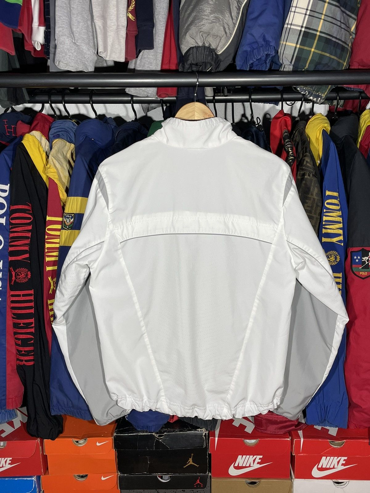 Nike × Vintage Windbreaker Nike Shox 00’s Size US S / EU 44-46 / 1 - 10 Thumbnail