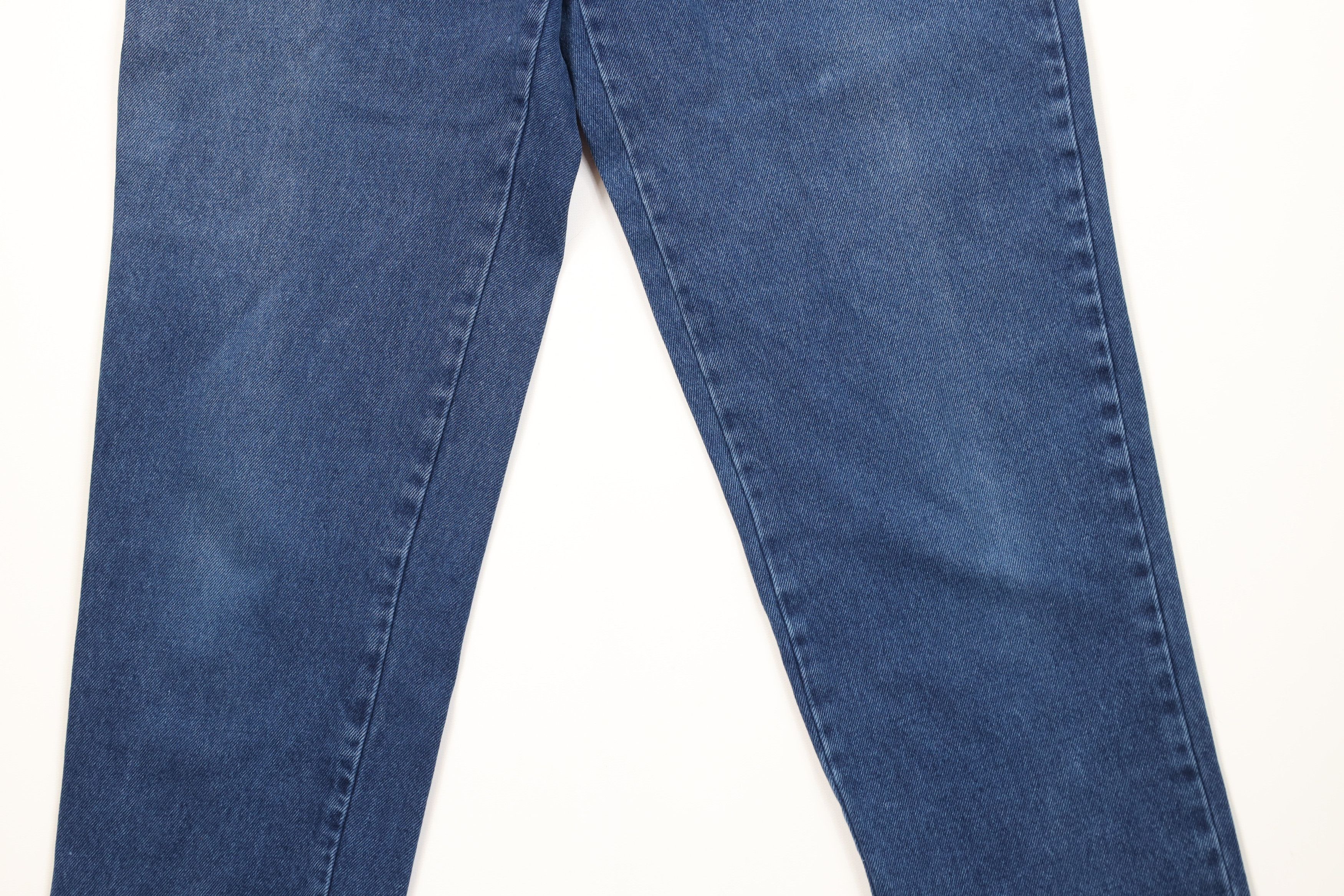 Vintage Vintage 90s Streetwear Hand Painted Cherry Tapered Leg Jeans Size 28" / US 6 / IT 42 - 3 Thumbnail