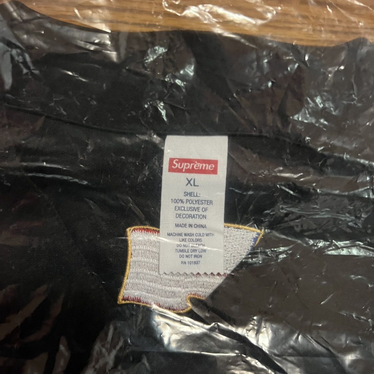Supreme Supreme Swords Baseball Jersey Black Size: XL Size US XL / EU 56 / 4 - 4 Thumbnail