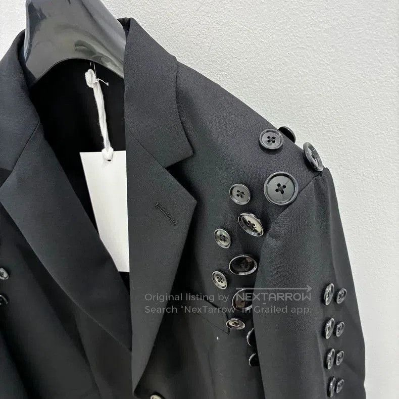 Takahiromiyashita The Soloist. TAKAHIROMIYASHITA The Soloist Button Decor Jacket. Size US S / EU 44-46 / 1 - 3 Thumbnail