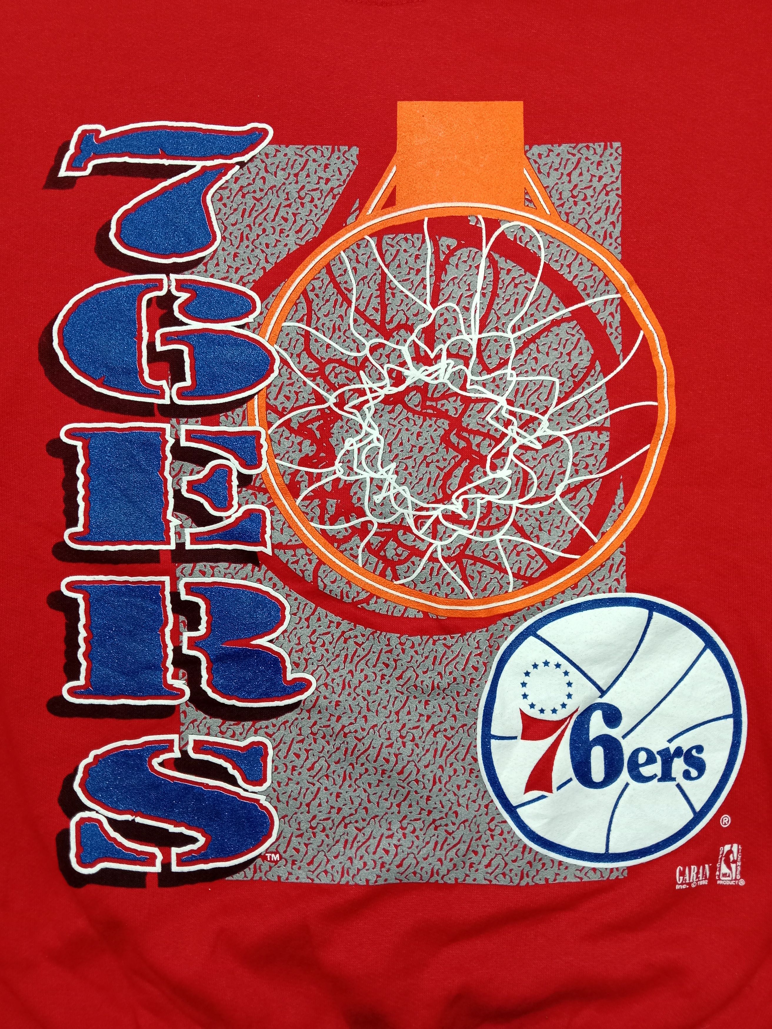 NBA Vintage Garan 92’s Philadelphia 76ers Official GARAN NBA XL Size US XL / EU 56 / 4 - 2 Thumbnail