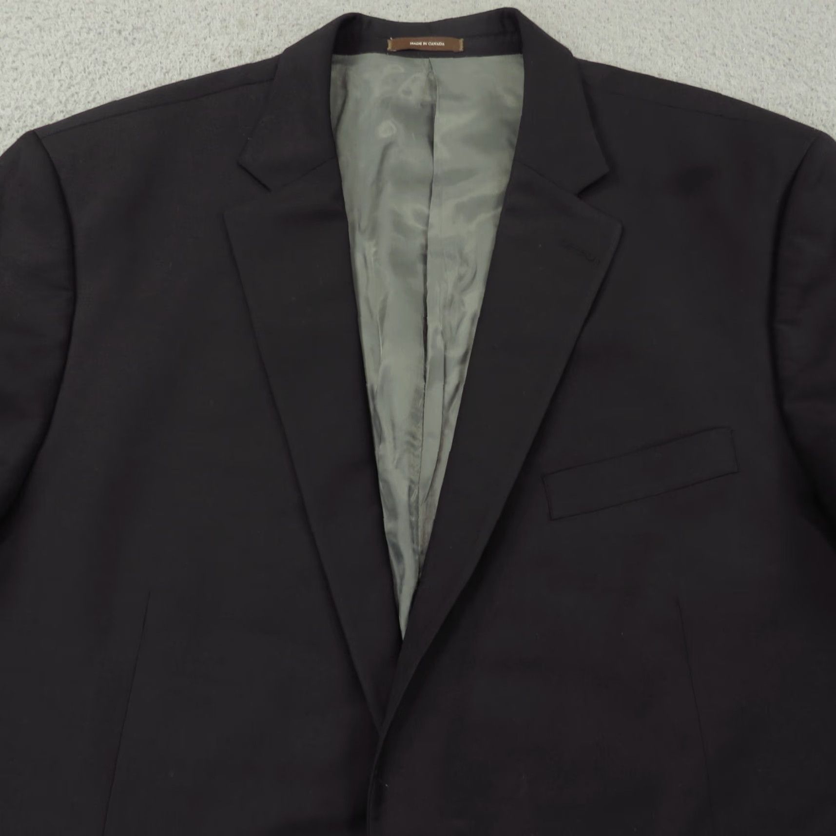 Peter Millar Peter Millar Blazer Men 46L Navy Blue Wool Jacket Double Ventless Golf Clubhouse Size 46R - 5 Thumbnail