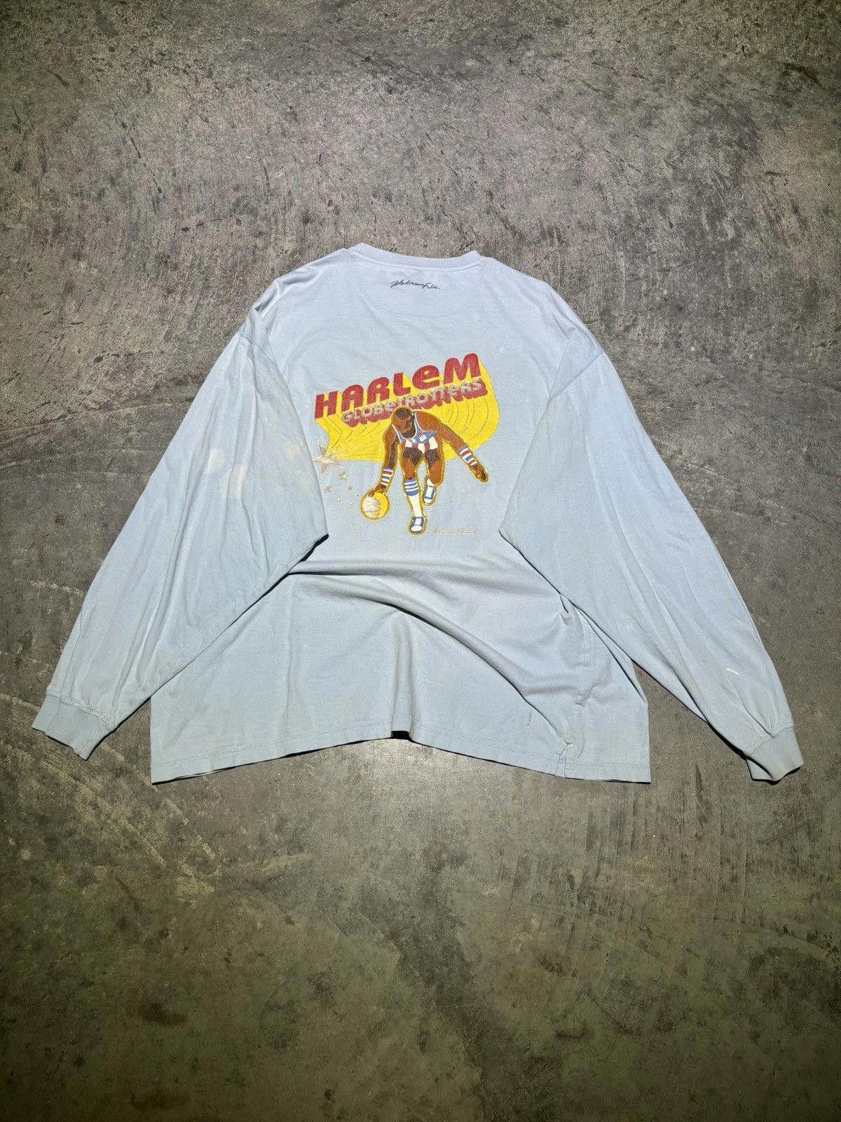 Vintage Vintage (Platinum Fubu) Harlem Globetrotters L/S Tee Size US XXL / EU 58 / 5 - 3 Thumbnail