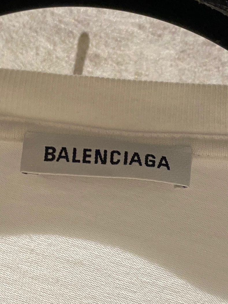 Balenciaga Balenciaga Classic white T-shirt Size US S / EU 44-46 / 1 - 3 Thumbnail