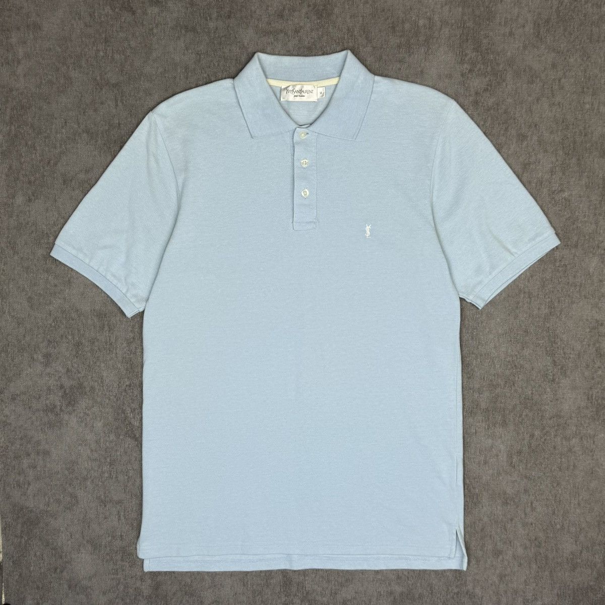 Vintage × Yves Saint Laurent Vintage YSL t-shirt polo Yves Saint Laurent Size US M / EU 48-50 / 2 - 1 Thumbnail