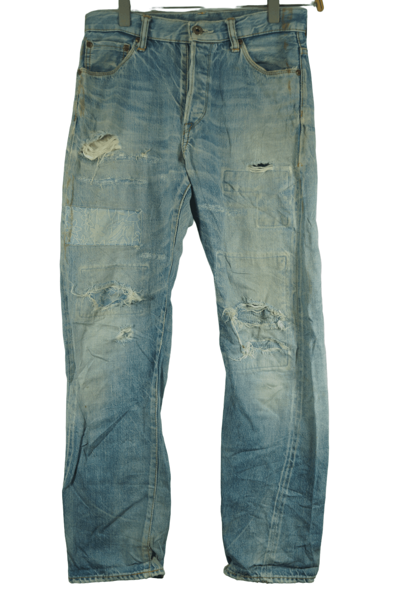 image of Paul Smith Denim Patchwork Nice Design, Men's (Size 27)