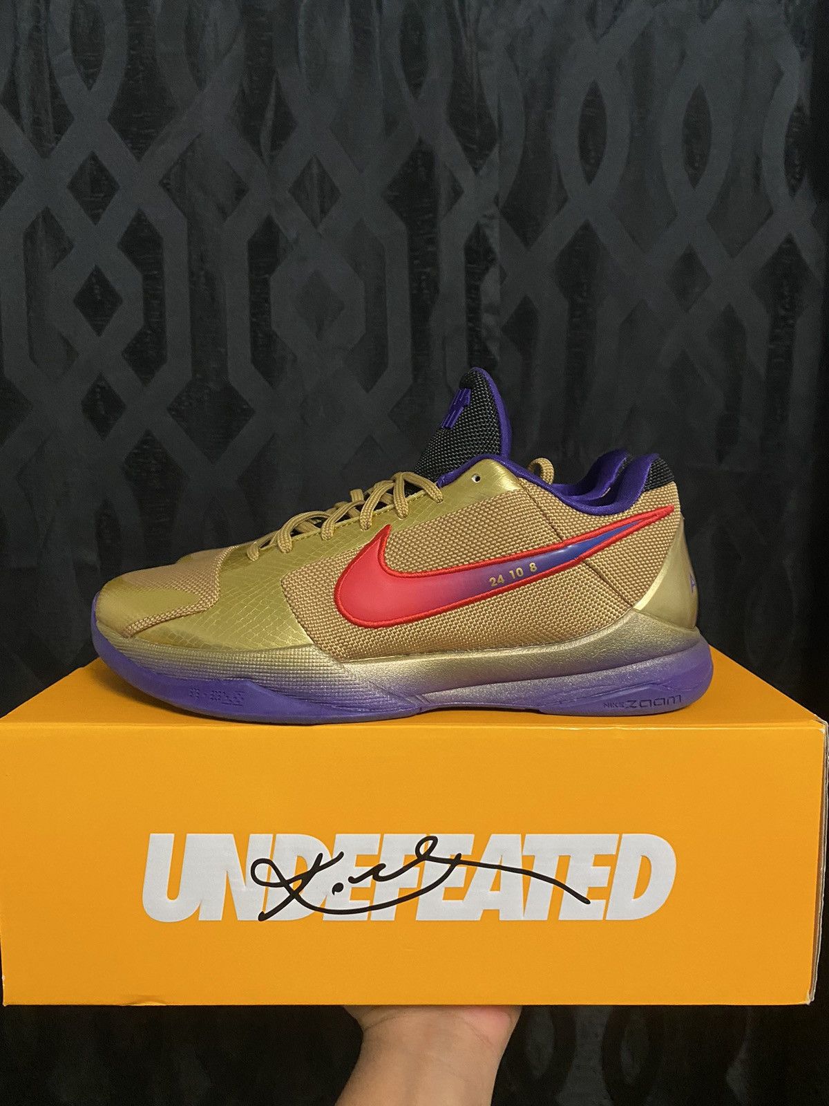 undefeated nike kobe 5 protro hall of fame