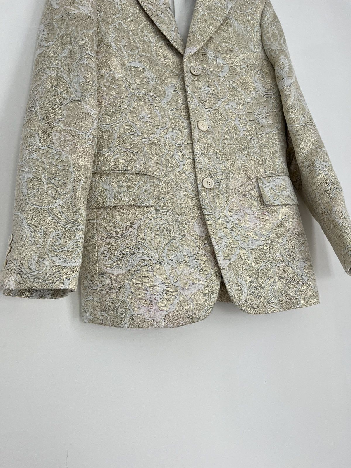Comme des Garcons Floral gold jacket Comme Des Garçons 2019 Size S / US 4 / IT 40 - 3 Thumbnail