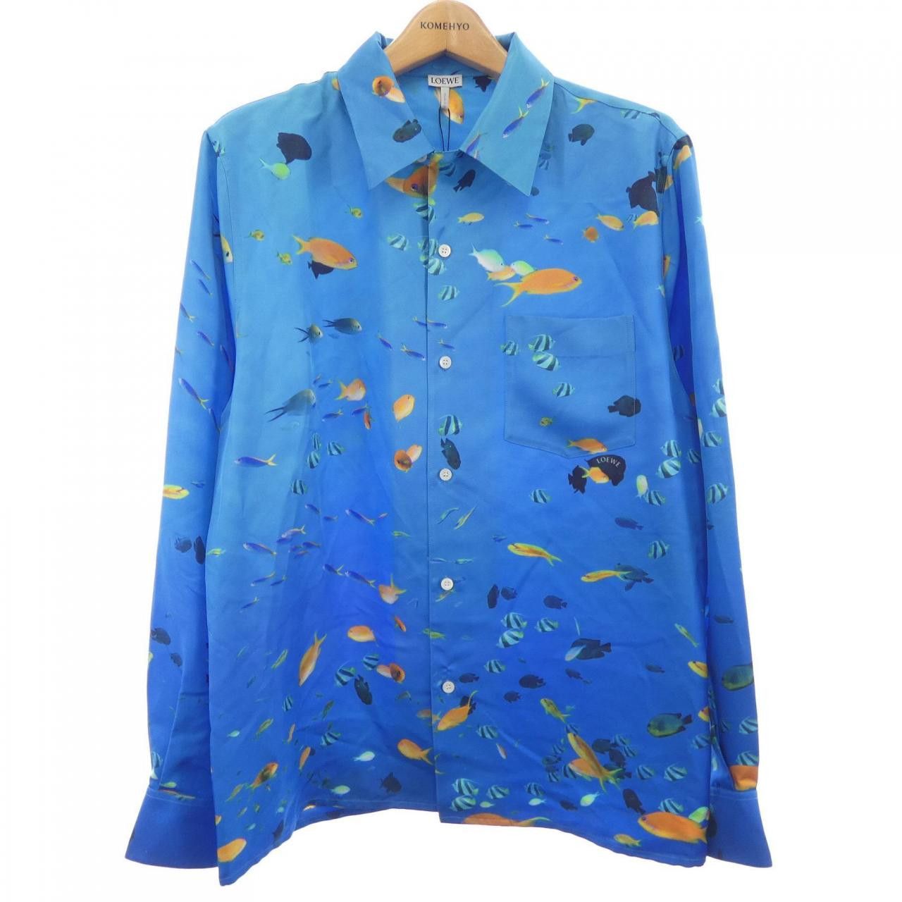 Loewe Loewe Loewe H526Y05WAN Silk Shirt Others Dress Shirt H526Y05WAN DUTY FREE for USA Size ONE SIZE - 1 Thumbnail