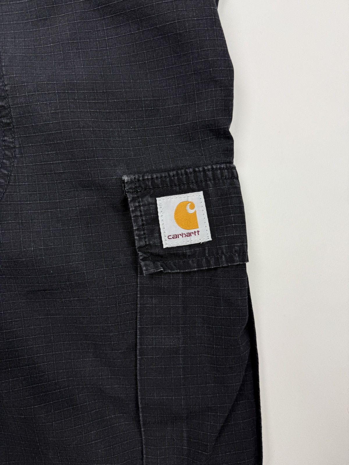 Carhartt Carhartt WIP Faded Black Regular Cargo Baggy Pants 33X32 Size US 33 - 8 Thumbnail