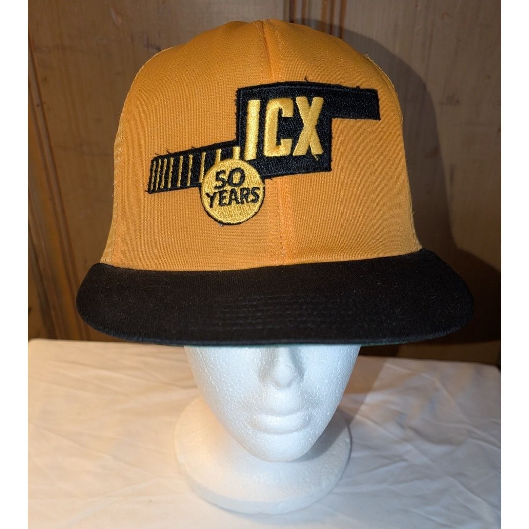 Other Vintage ICX Interstate Carrier Express 80's Trucker Cap Hat Size ONE SIZE - 1 Thumbnail