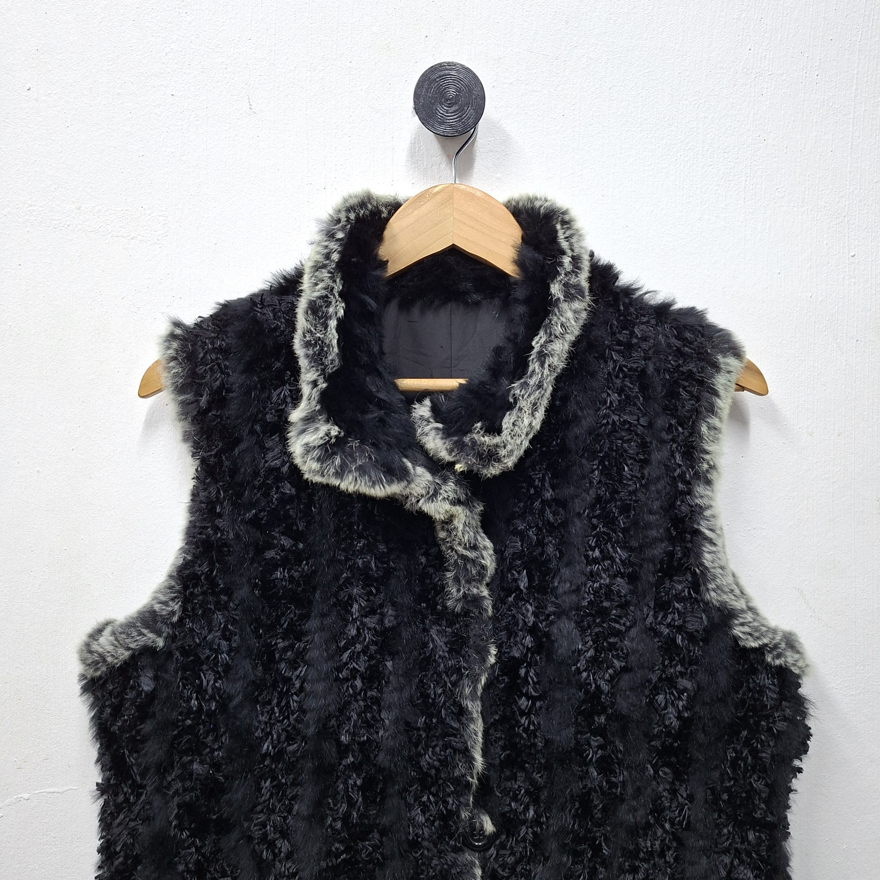 Japanese Brand 💥 Rosasi club japan fur vest jacket Size M / US 6-8 / IT 42-44 - 2 Thumbnail