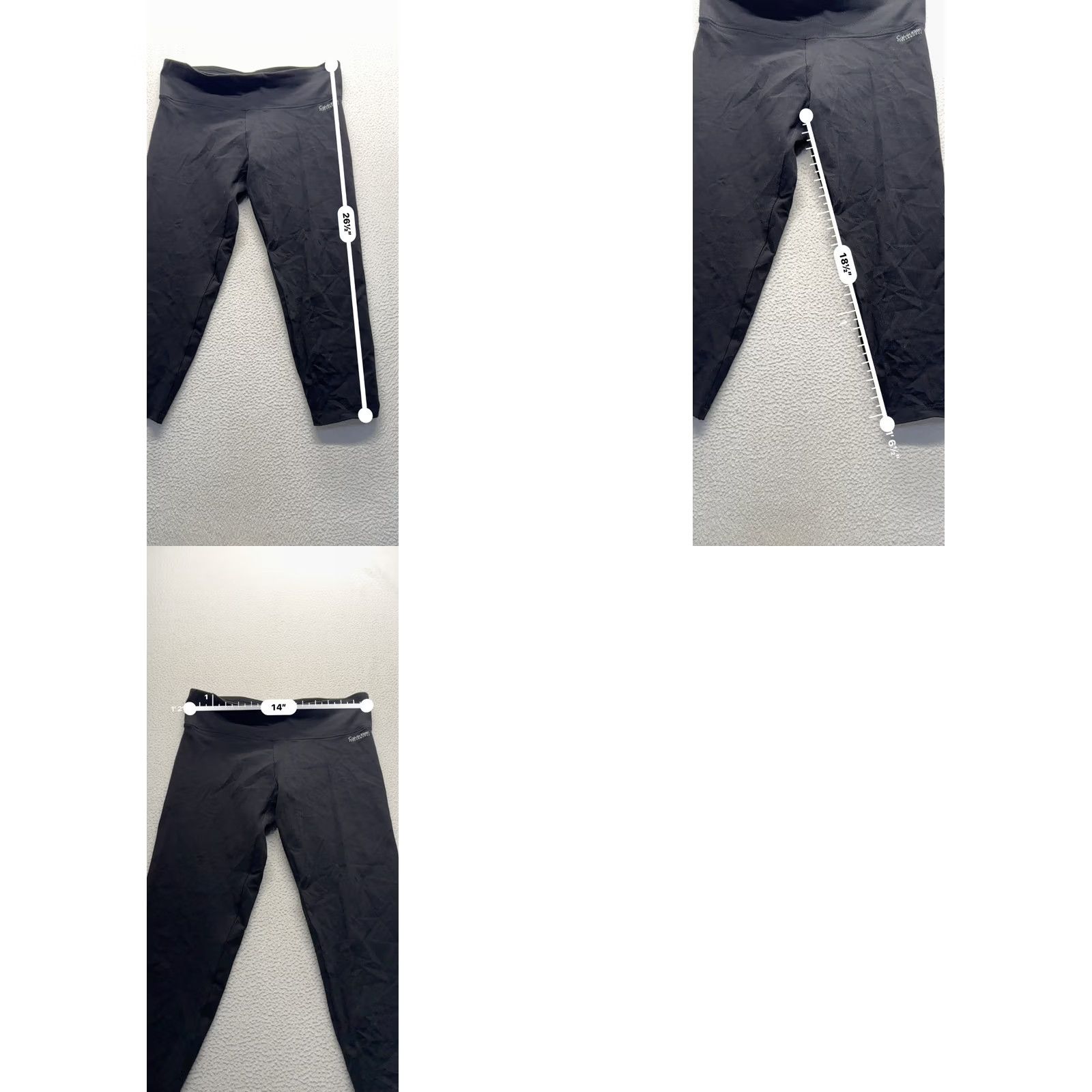 Calvin Klein Calvin Klein Performance Capri Leggings M Black Womens Leggings Capri Quick Dry Size 32" / US 10 / IT 46 - 8 Thumbnail