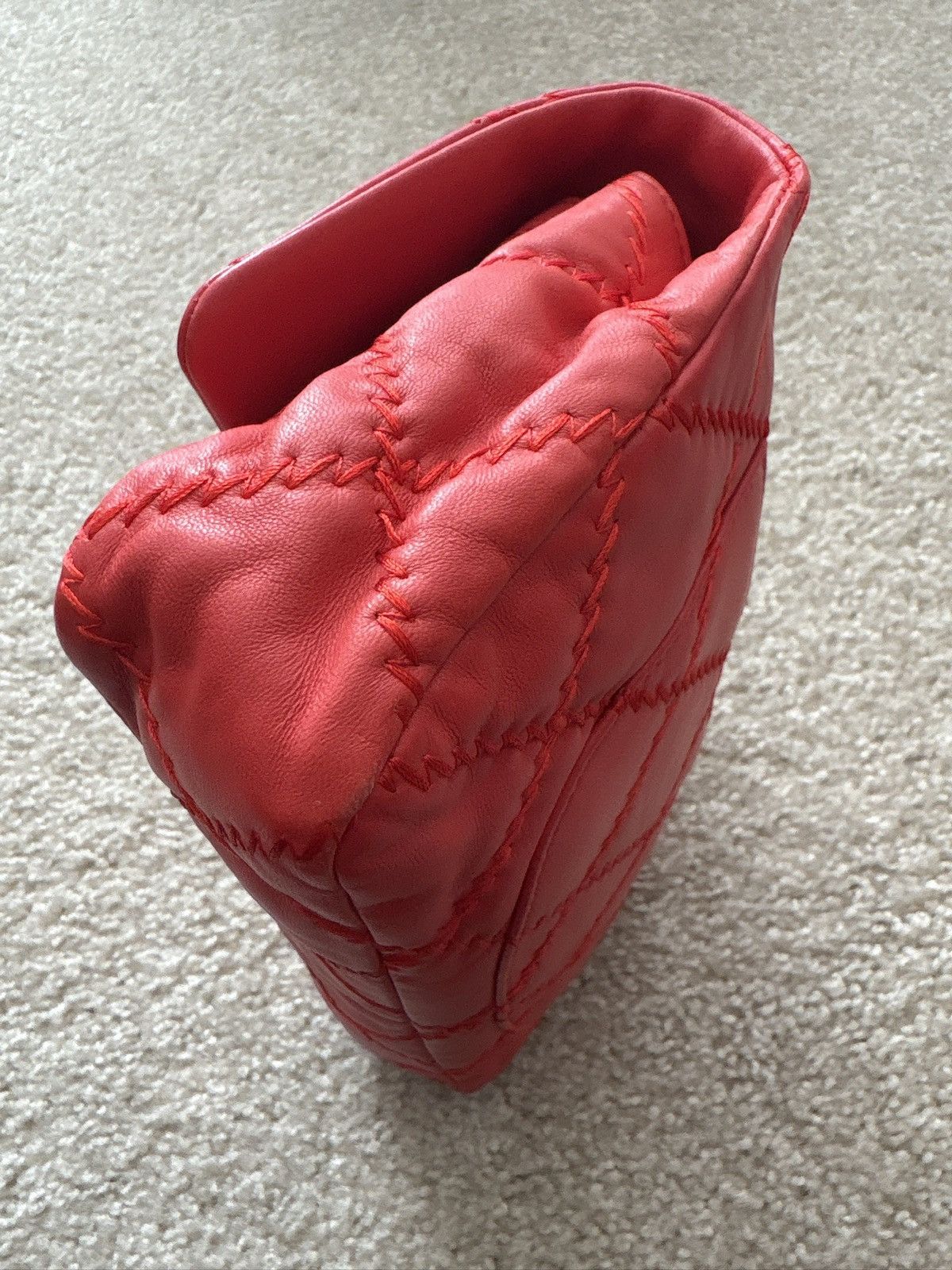 Chanel Chanel Red Wild Stitch Single Flap Bag Size ONE SIZE - 6 Thumbnail