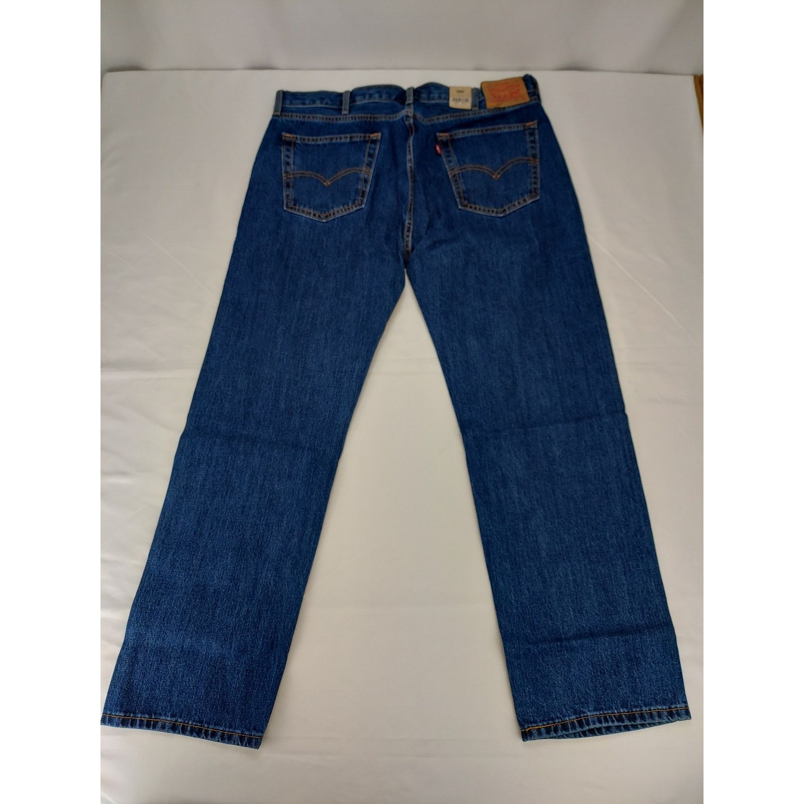 Levi's Levis NEW 505 Regular Straight Leg 40x32 Dark Stonewash Jean Size US 40 / EU 56 - 5 Thumbnail