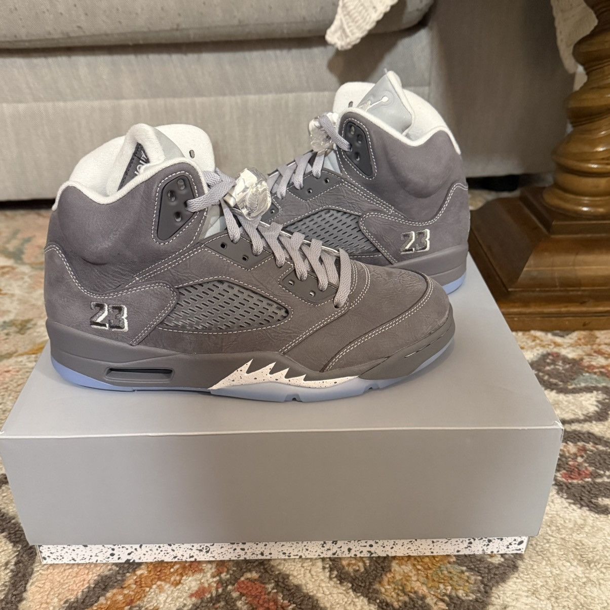 Nike Wolf Grey Jordan 5 Size US 9 / EU 42 - 5 Thumbnail