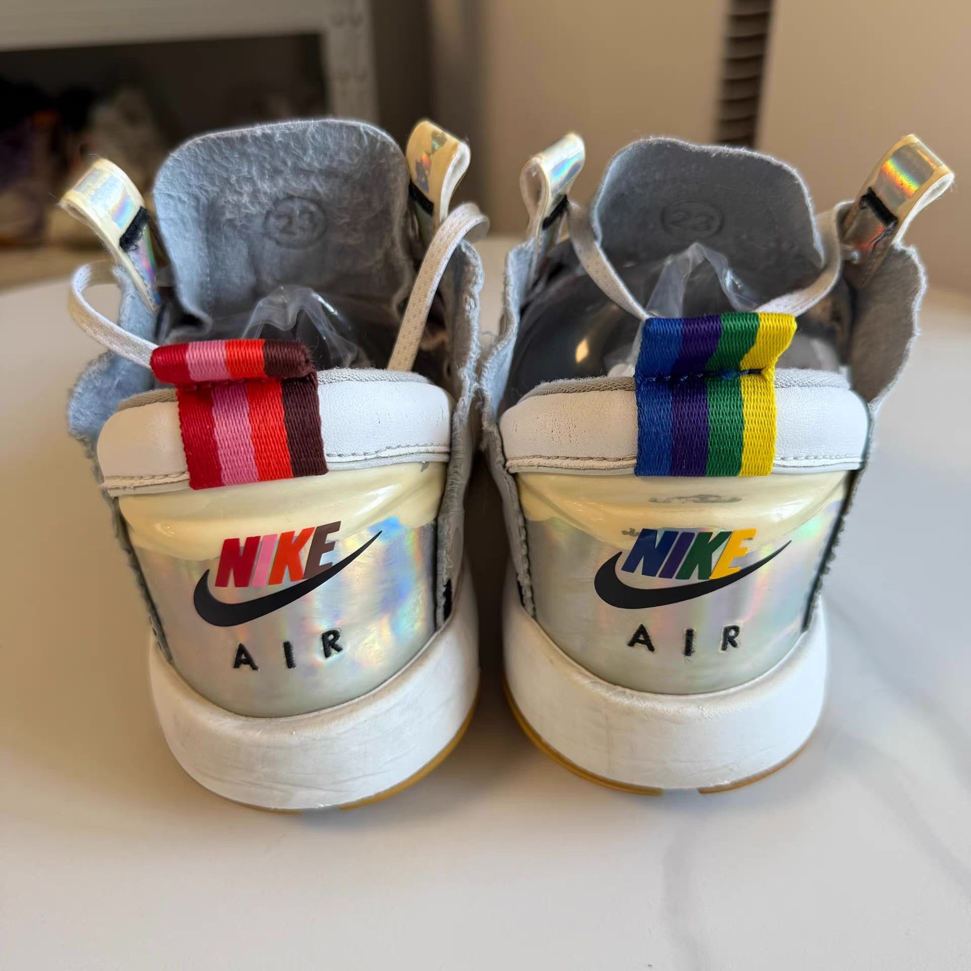 Nike Air Jordan 34, white laser colorway Q10 Size US 5 / EU 37 - 3 Thumbnail